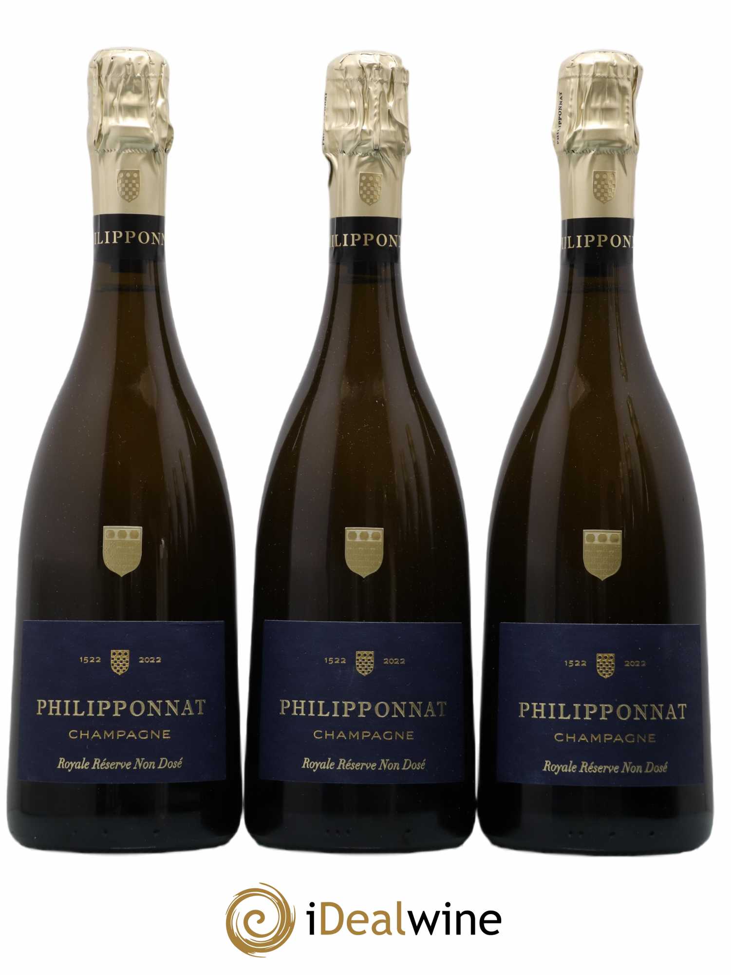 Royale Réserve Non Dosée Philipponnat - Lot de 6 bouteilles - 1