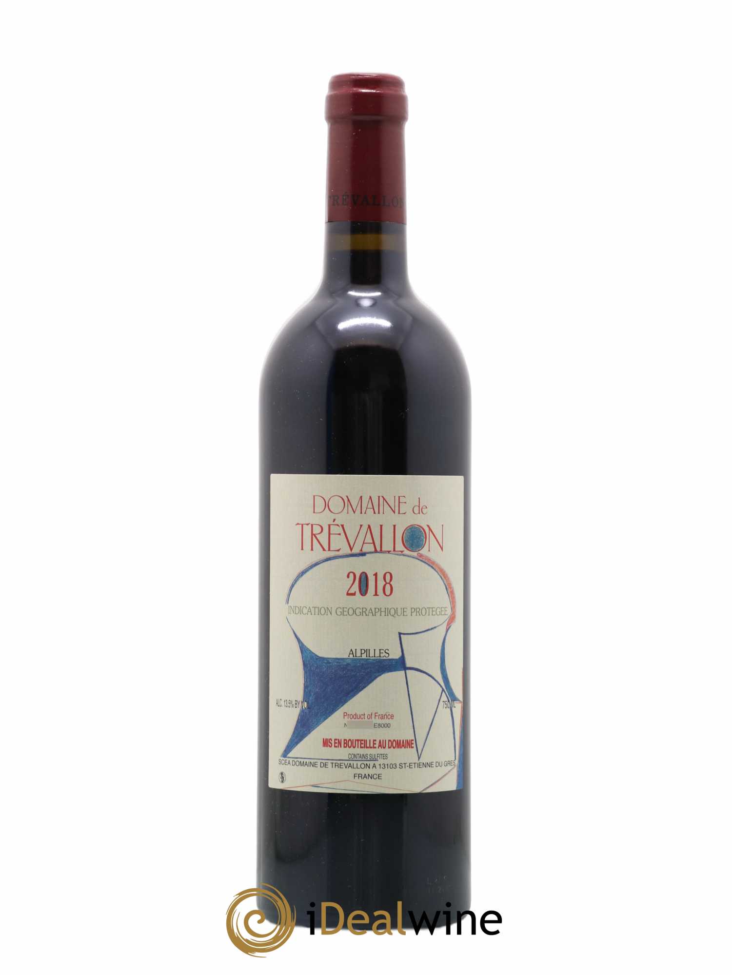 Alpilles Trévallon (Domaine de) Eloi Dürrbach 2018 - Lot de 1 bouteille - 0