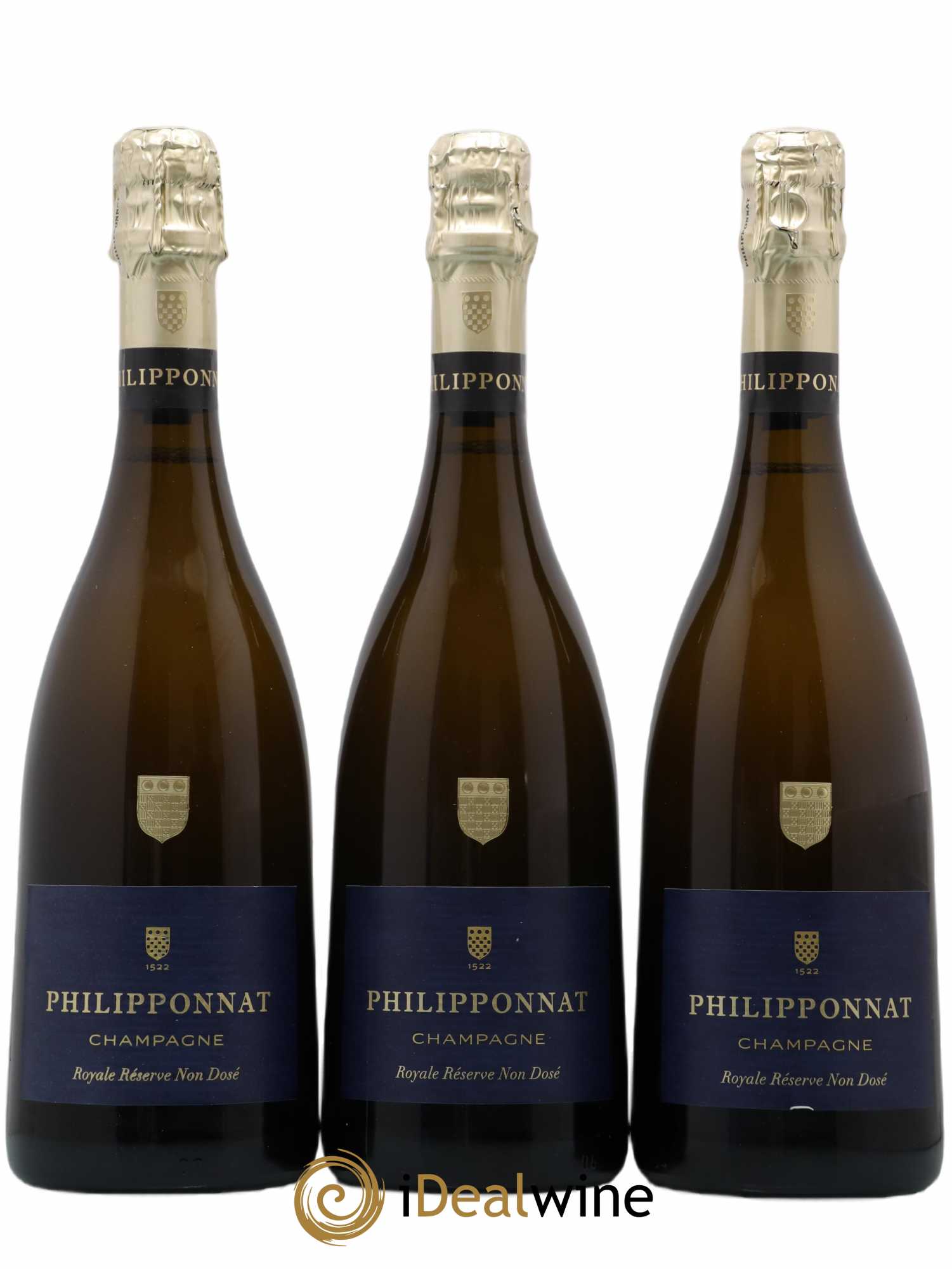 Royale Réserve Non Dosée Philipponnat - Lot de 3 bouteilles - 0