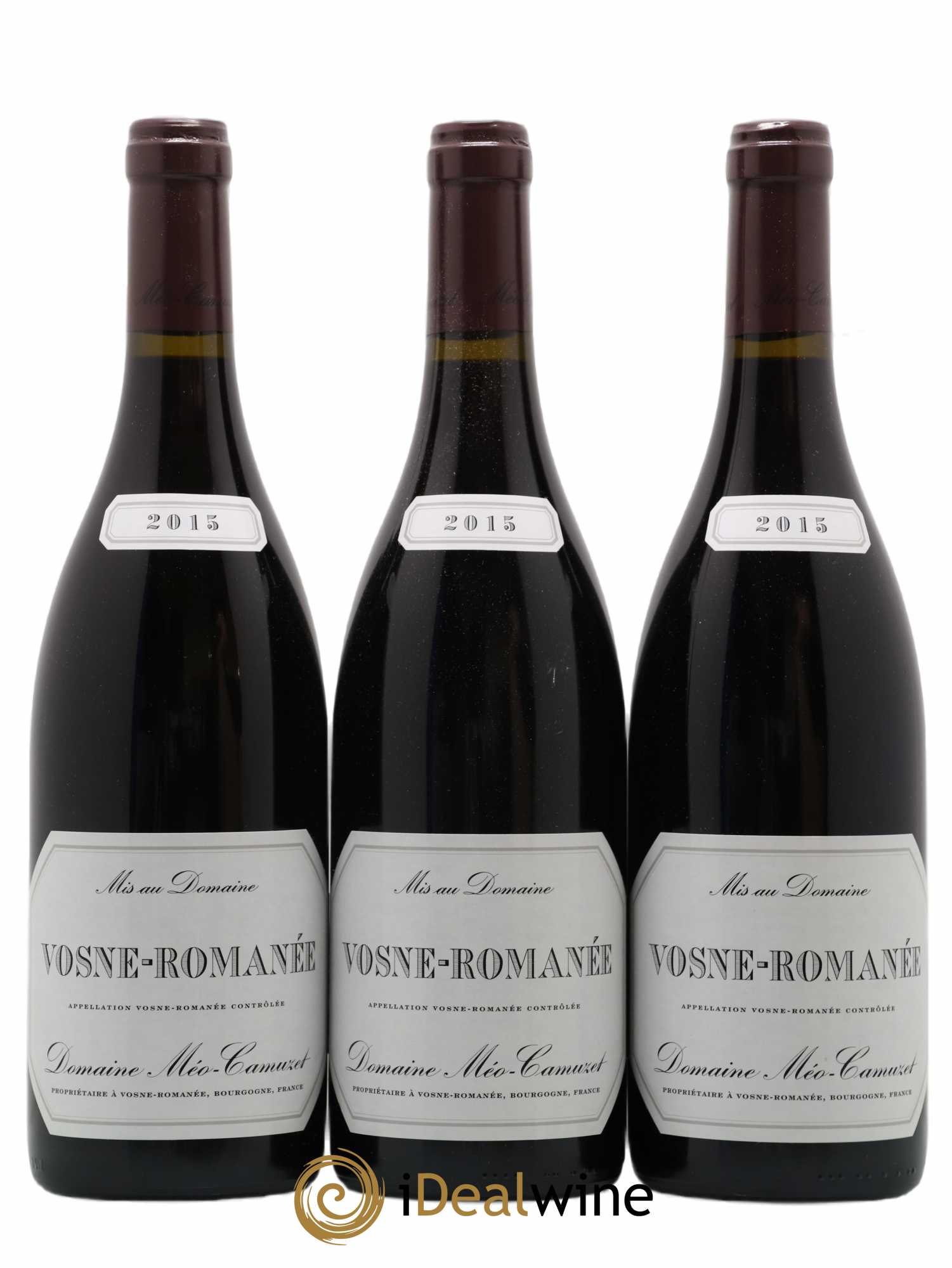 Vosne-Romanée Méo-Camuzet (Domaine) 2015 - Lot de 3 bouteilles - 0