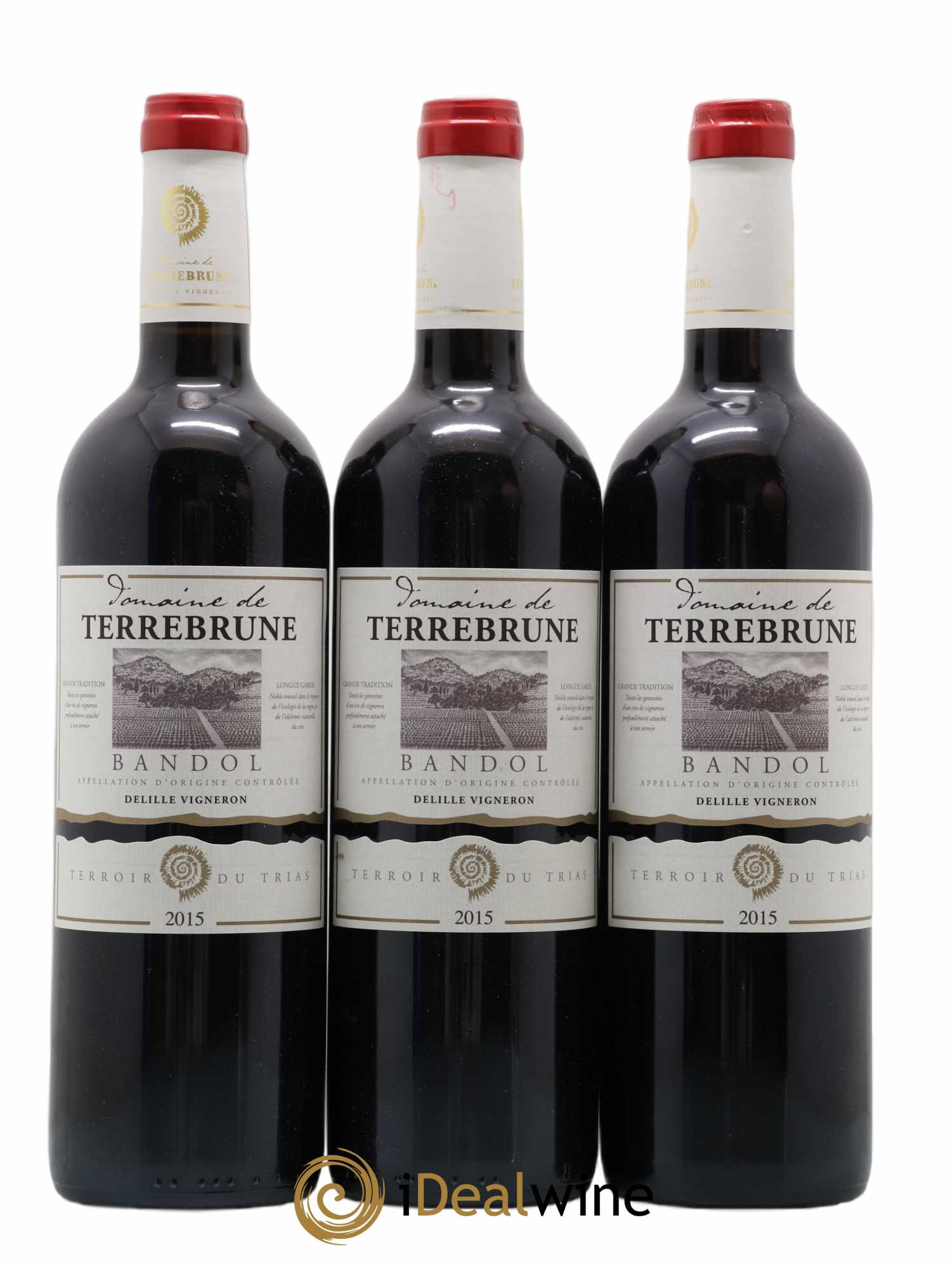Bandol Terrebrune (Domaine de) 2015 - Lot de 3 bouteilles - 0