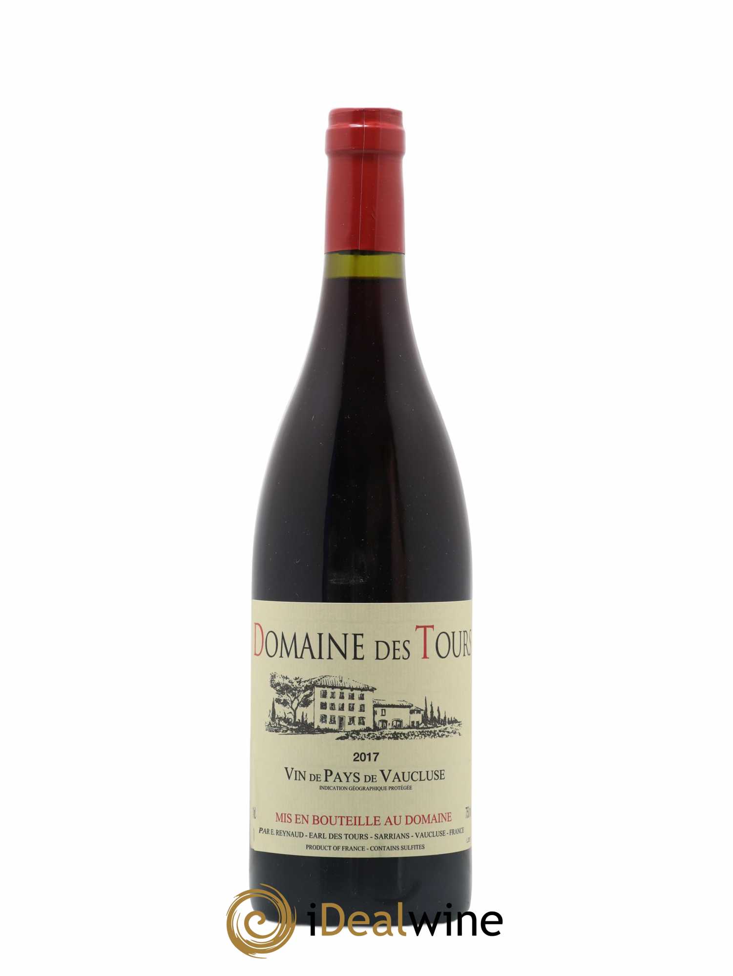 Vaucluse (Vin de Pays de Vaucluse) Domaine des Tours Emmanuel Reynaud 2017 - Posten von 1 Flasche - 0