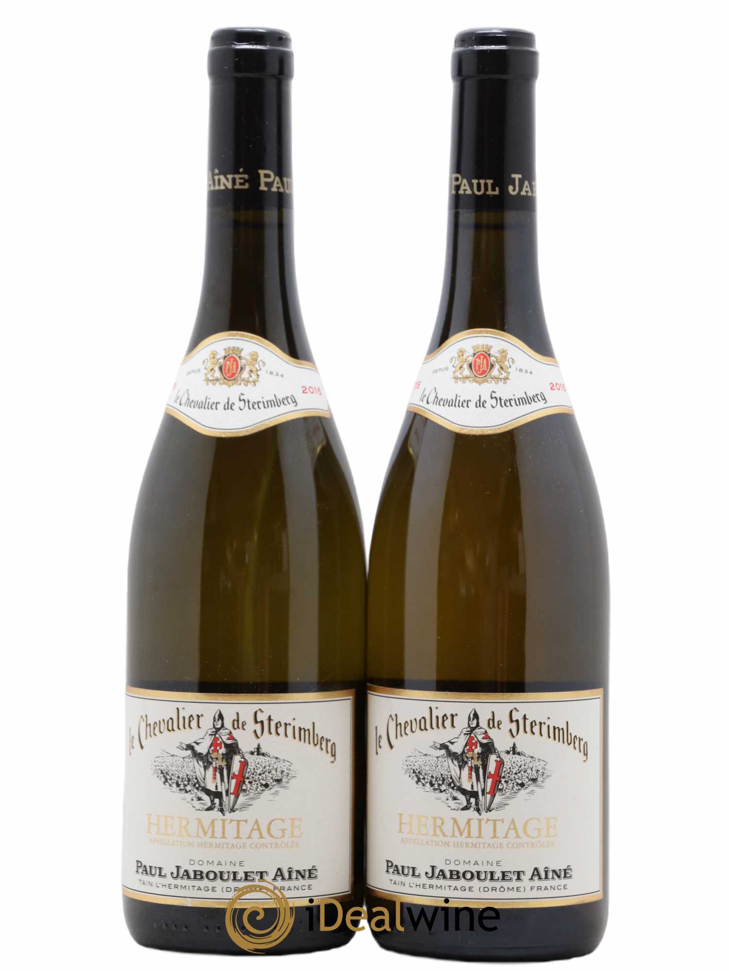 Hermitage Chevalier de Sterimberg Paul Jaboulet Ainé 2015 - Lot de 2 bouteilles - 0