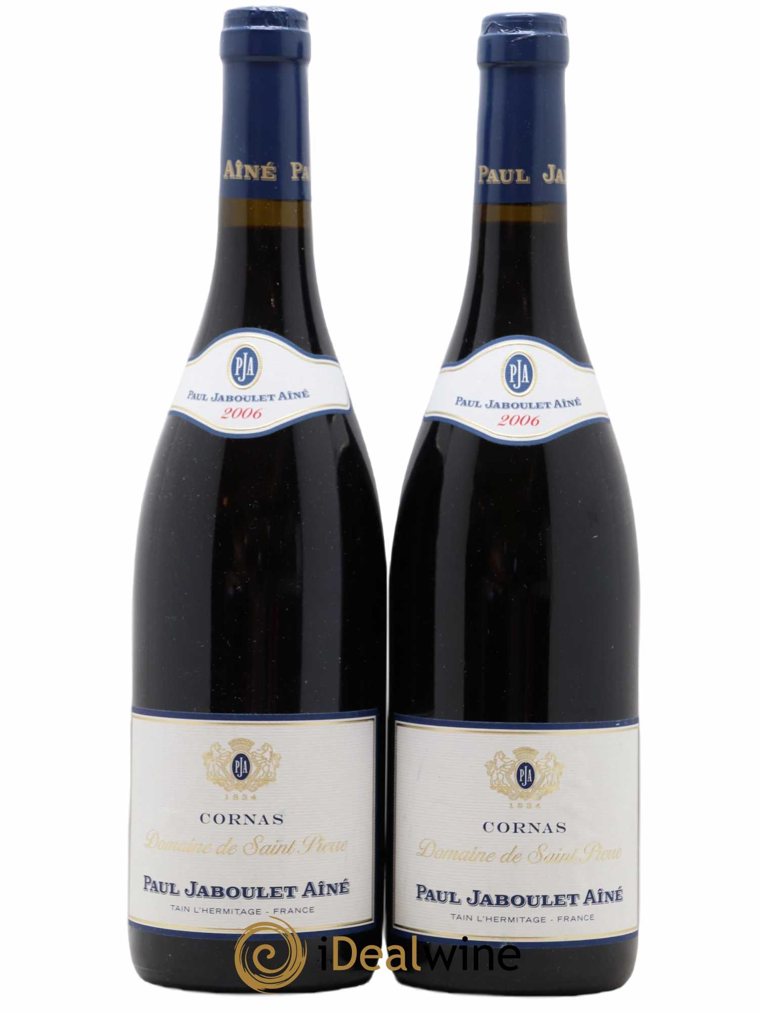Cornas Domaine de Saint-Pierre Paul Jaboulet Ainé 2006 - Lot de 2 bouteilles - 0