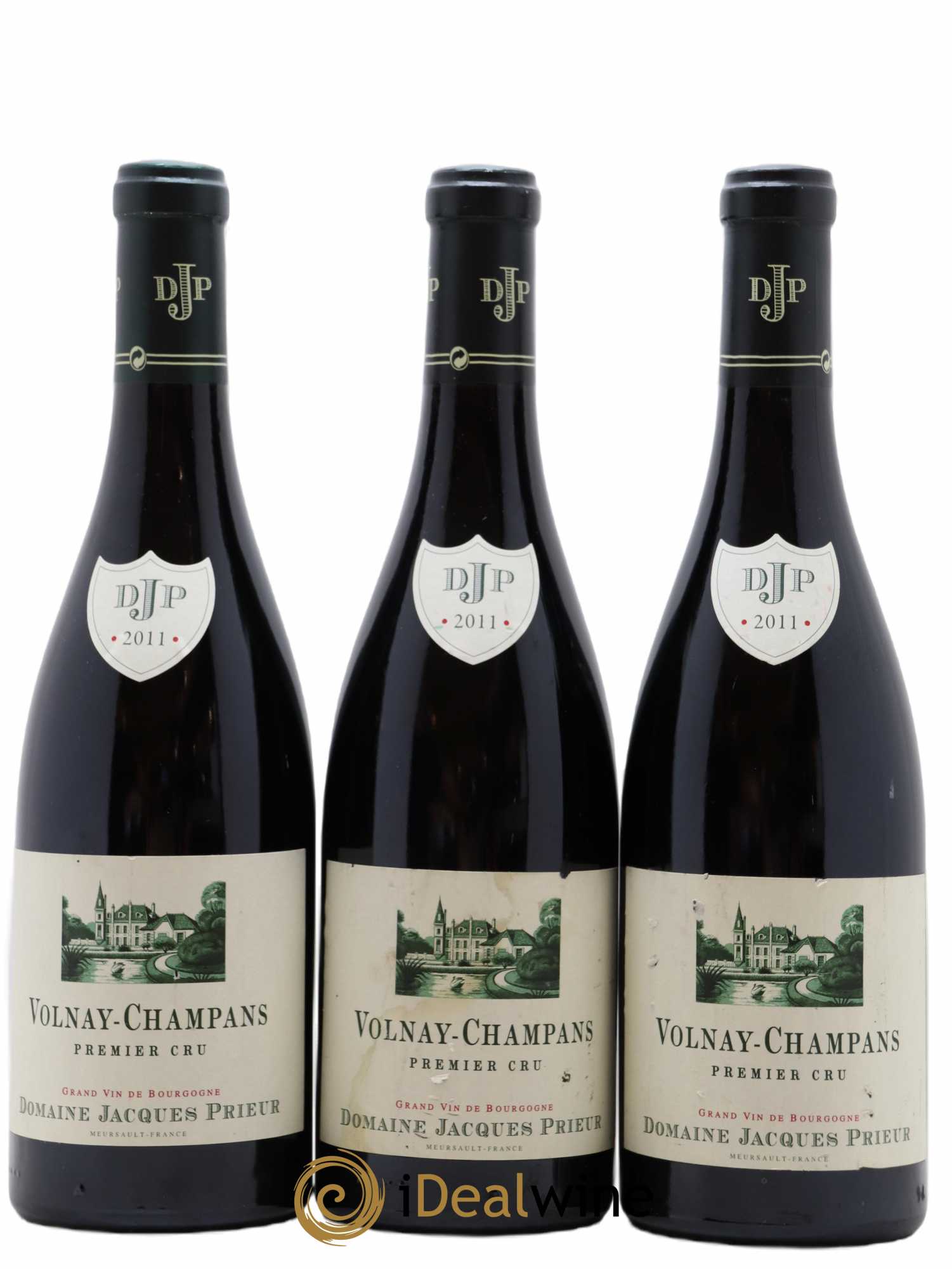 Volnay 1er Cru Champans Jacques Prieur (Domaine) 2011 - Lot de 3 bouteilles - 0