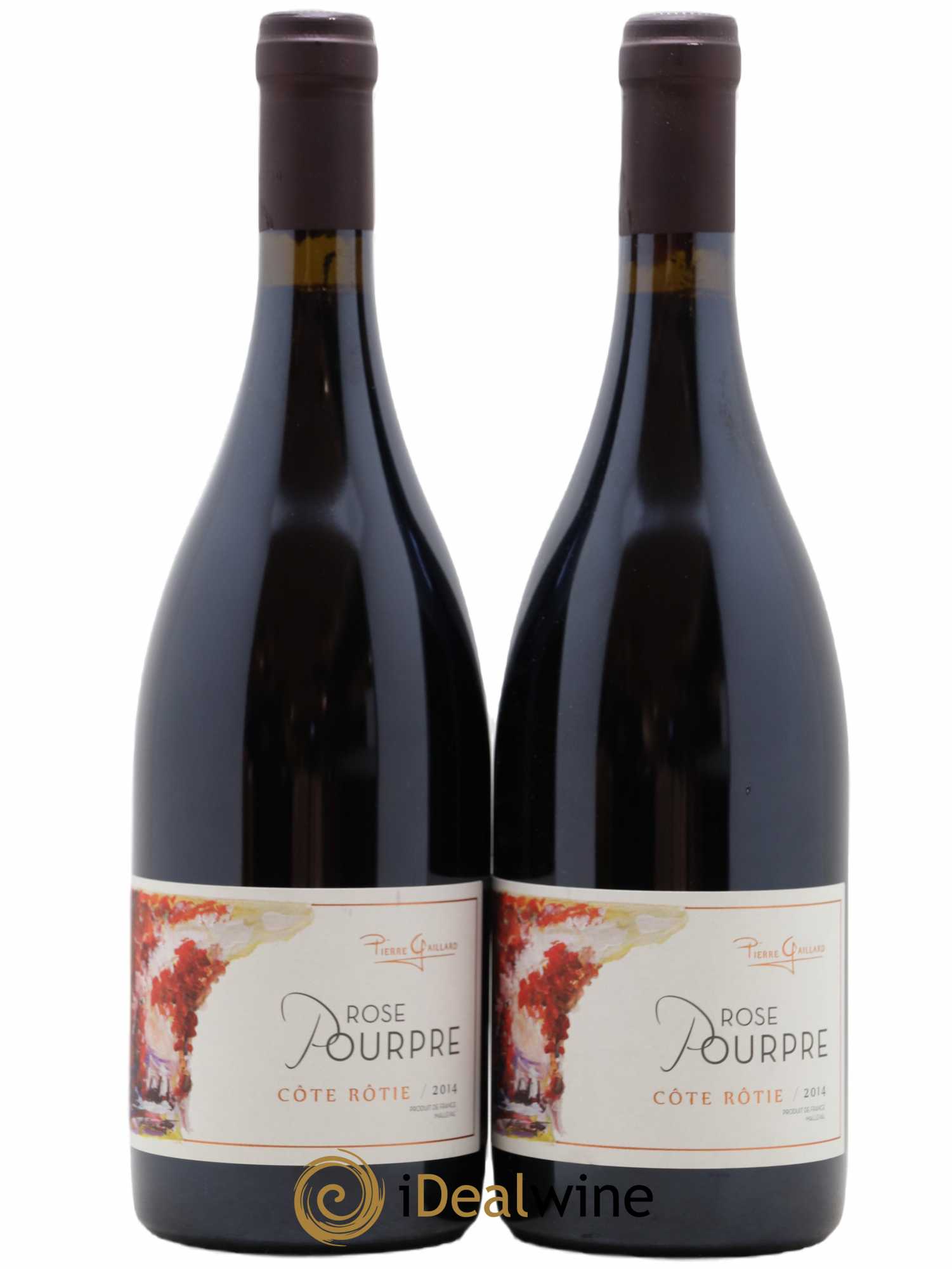 Côte-Rôtie Rose Pourpre Pierre Gaillard 2014 - Lot de 2 bouteilles - 0