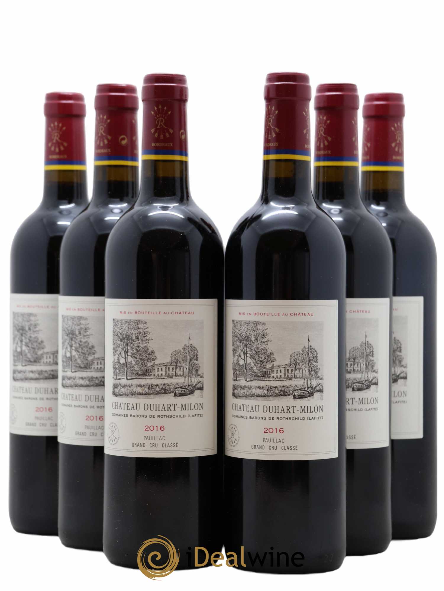 Château Duhart-Milon 4ème Grand Cru Classé 2016 - Lot de 6 bouteilles - 0