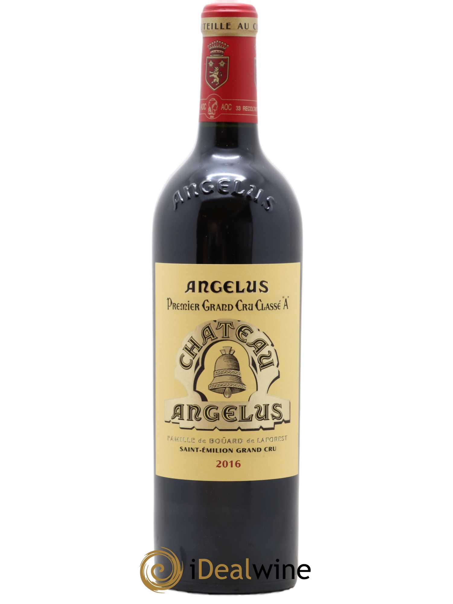 Château Angélus 1er Grand Cru Classé A 2016 - Lot de 1 bouteille - 0