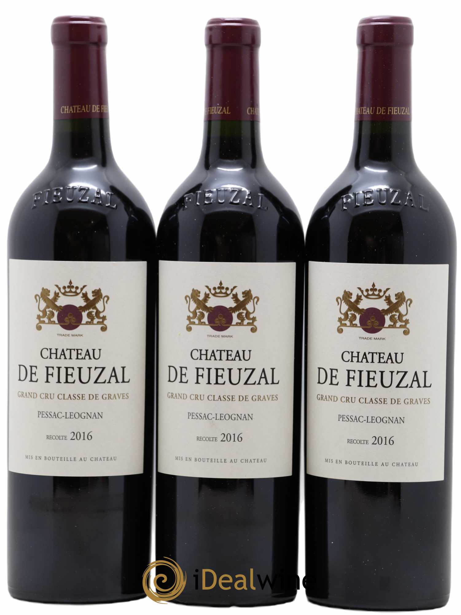 Château de Fieuzal Cru Classé de Graves 2016 - Lot de 6 bouteilles - 1