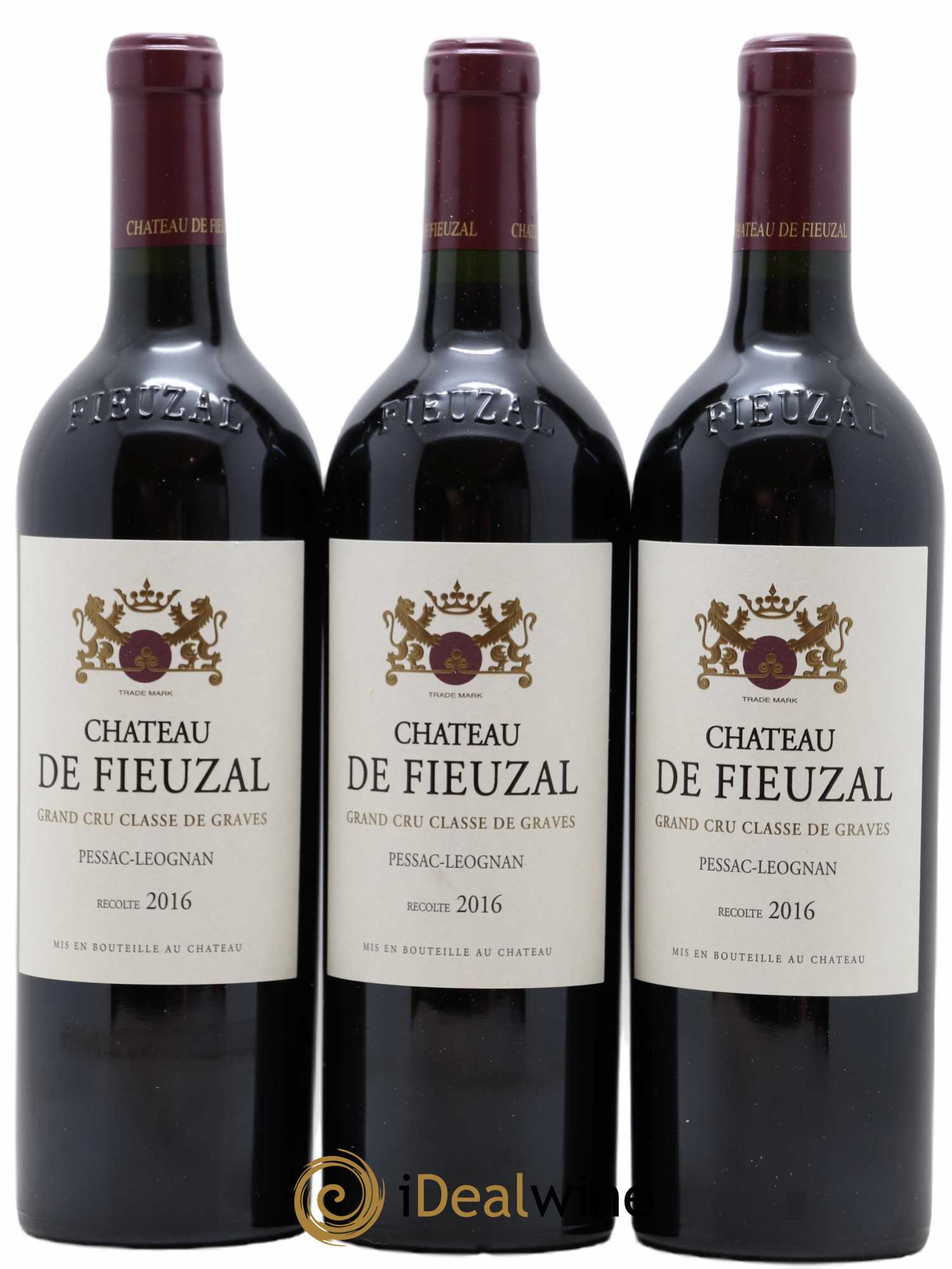 Château de Fieuzal Cru Classé de Graves 2016 - Lot de 6 bouteilles - 2