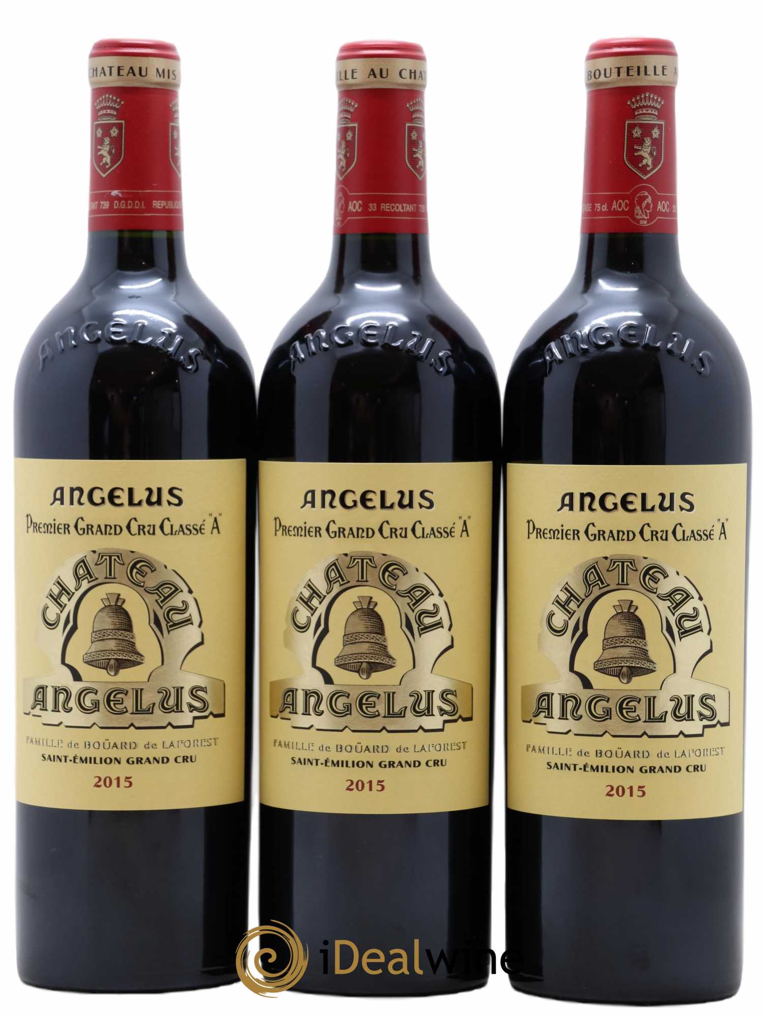 Château Angélus 1er Grand Cru Classé A 2015 - Lot de 6 bouteilles - 3