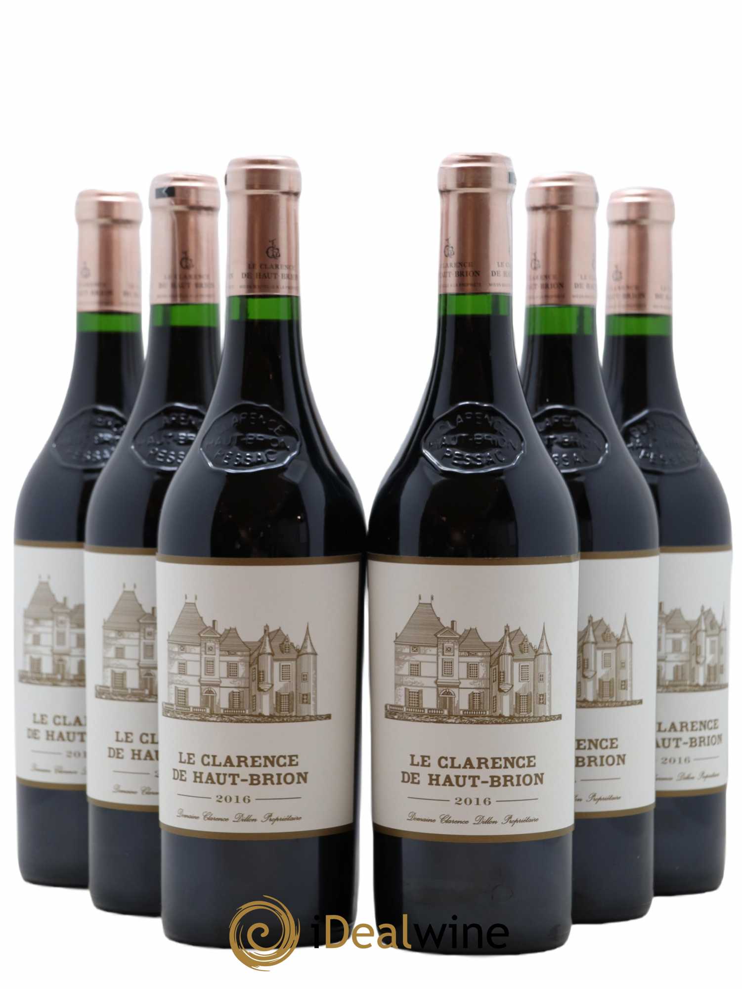 Clarence (Bahans) de Haut-Brion Second Vin 2016 - Lot de 6 bouteilles - 0