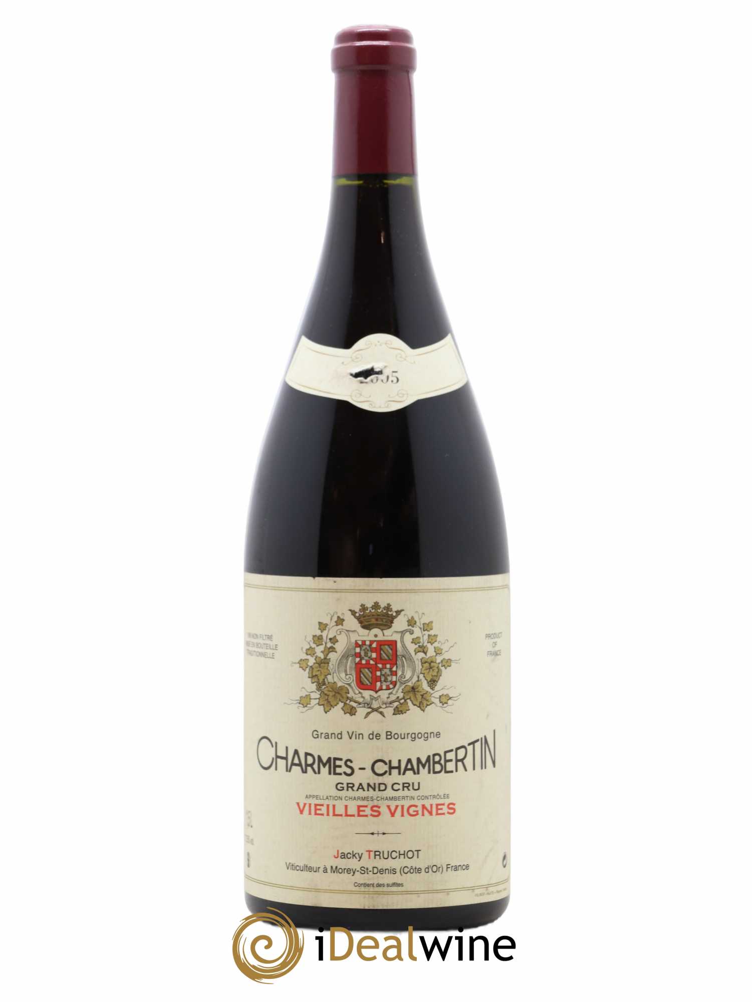 Charmes-Chambertin Grand Cru Vieilles Vignes Jacky Truchot 2005 - Lot de 1 magnum - 0