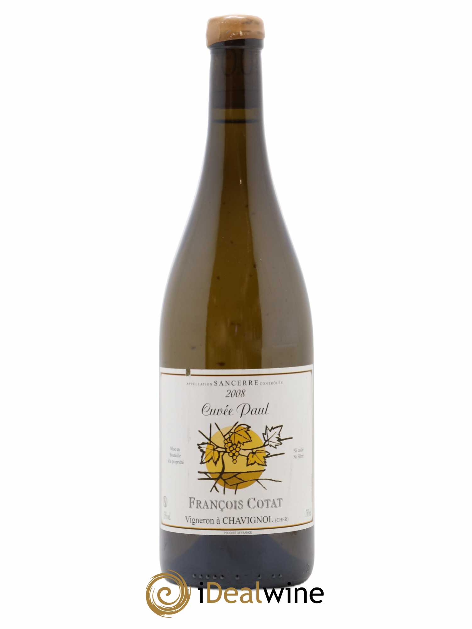 Sancerre Cuvée Paul François Cotat 2008 - Lot de 1 bouteille - 0