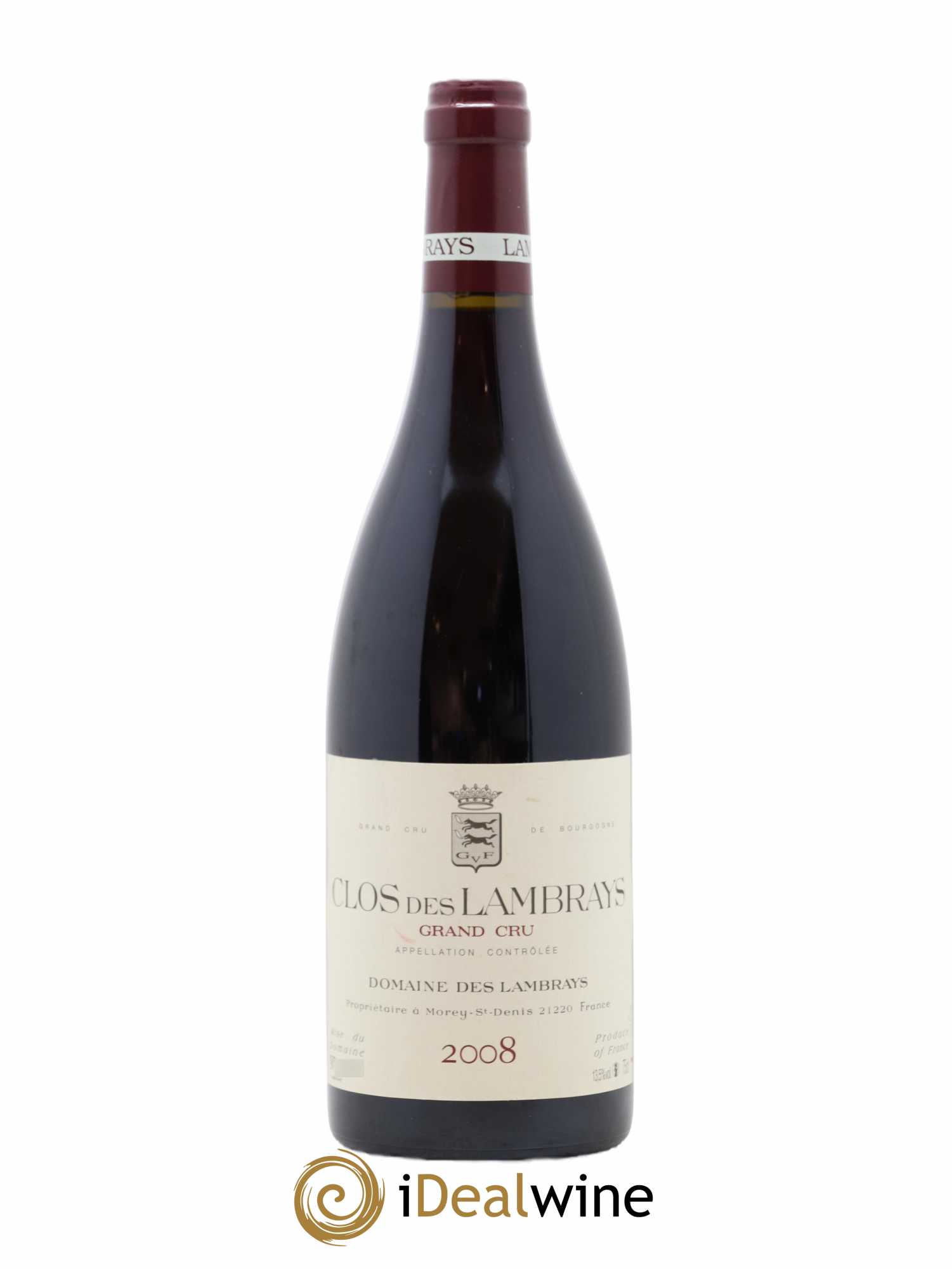 Clos des Lambrays Grand Cru Domaine des Lambrays 2008 - Lotto di 1 bottiglia - 0