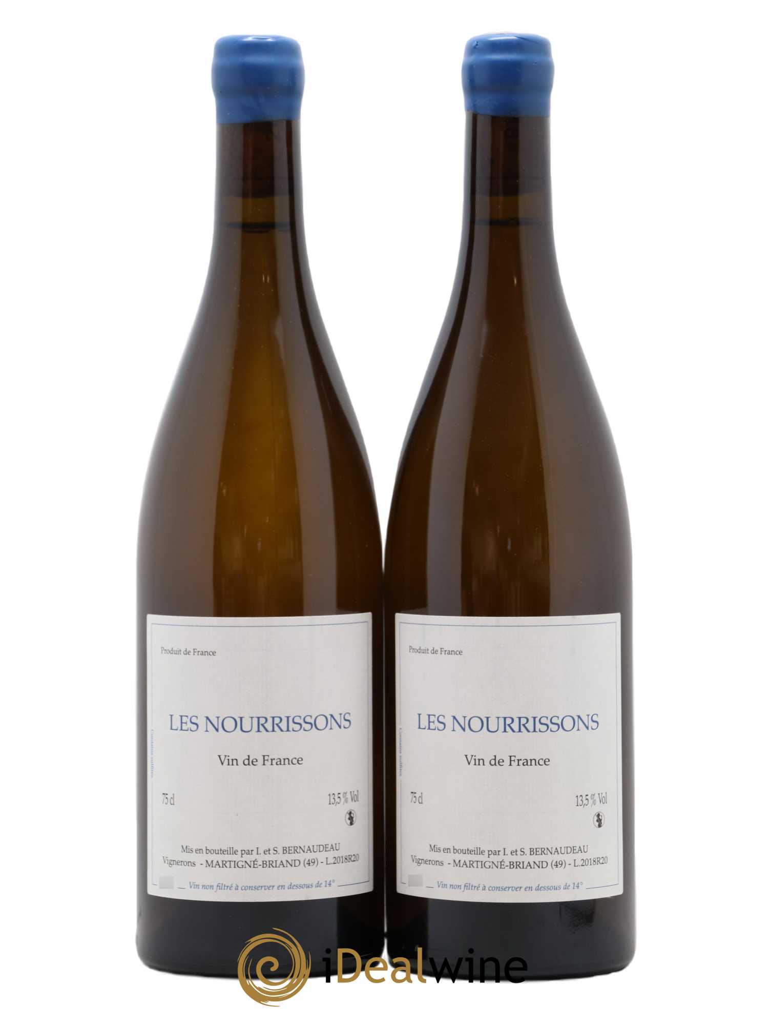 Vin de France Les Nourrissons Stéphane Bernaudeau 2018 - Lot de 2 bouteilles - 0