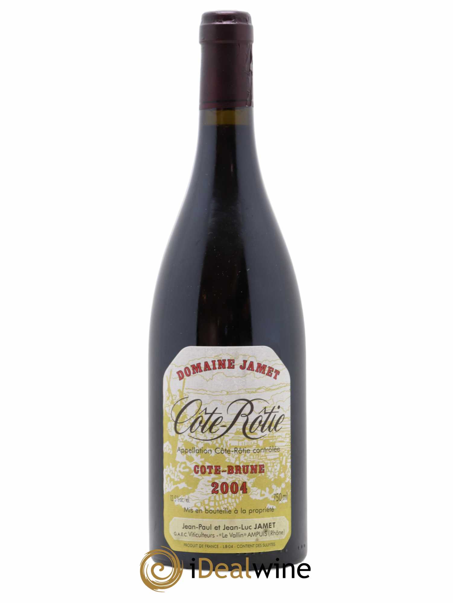 Côte-Rôtie Côte Brune Jamet (Domaine) 2004 - Lot de 1 bouteille - 0