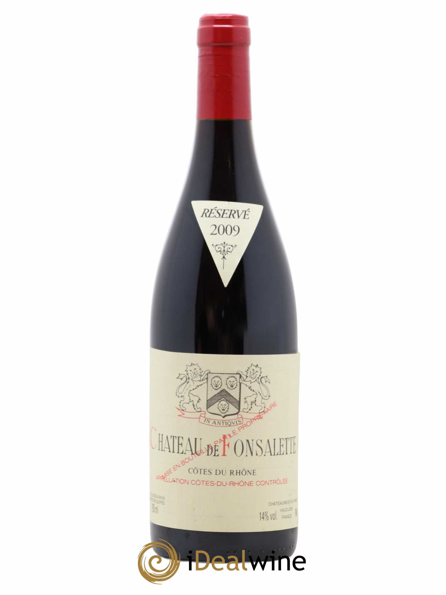 Côtes-du-Rhône Château de Fonsalette Emmanuel Reynaud 2009 - Lot de 1 bouteille - 0