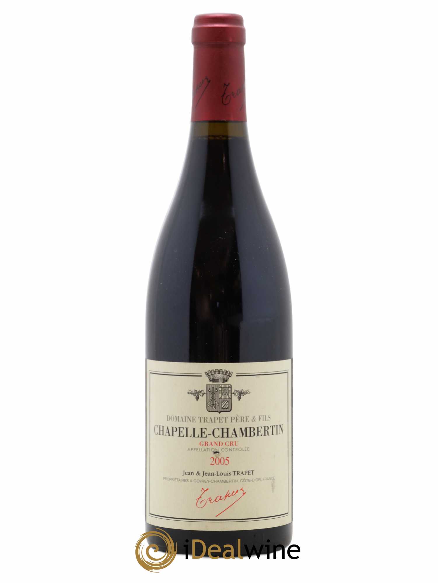 Chapelle-Chambertin Grand Cru Domaine Trapet 2005 - Lot de 1 bouteille - 0