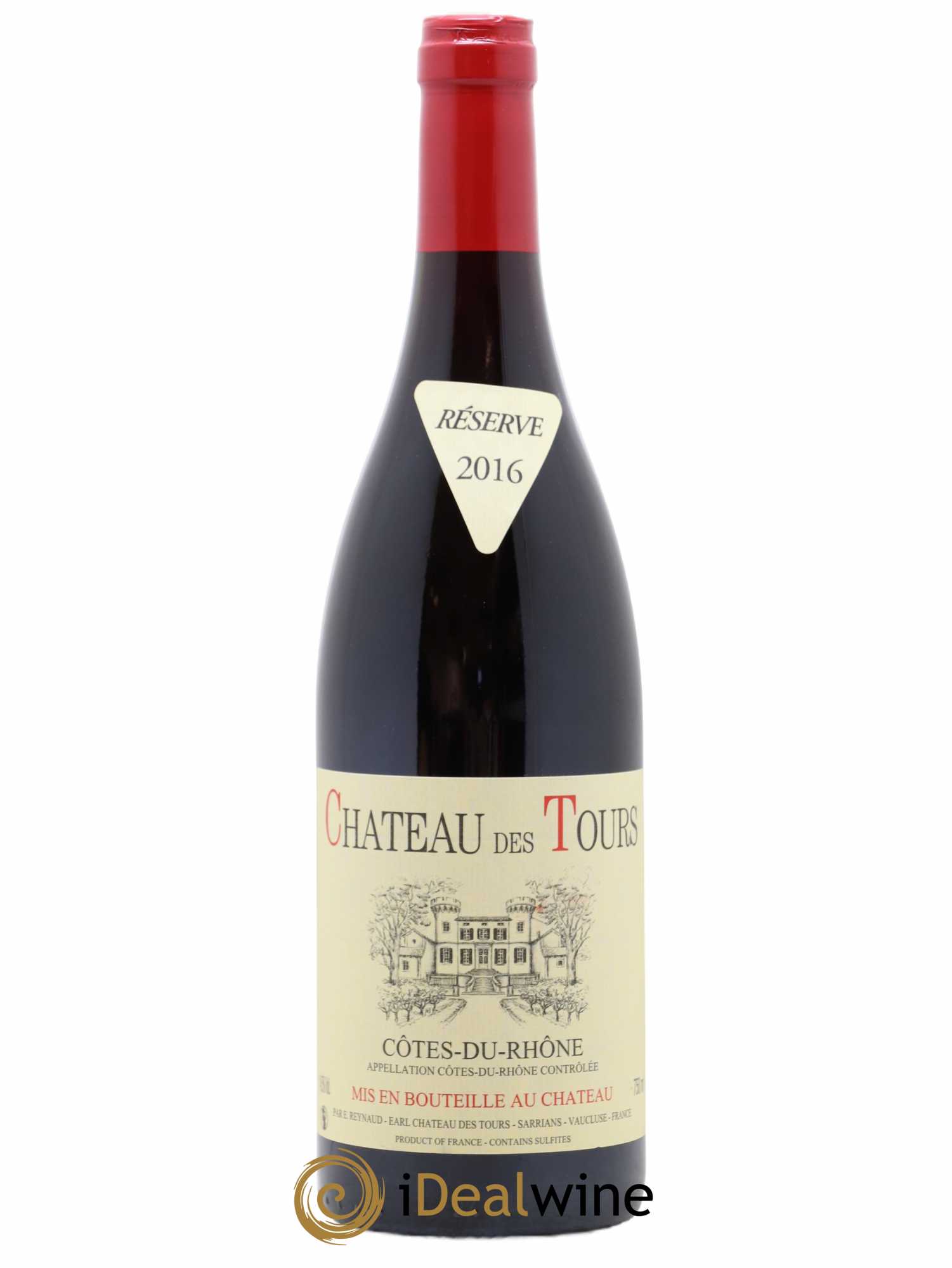 Côtes-du-Rhône Château des Tours Emmanuel Reynaud 2016 - Lot de 1 bouteille - 0