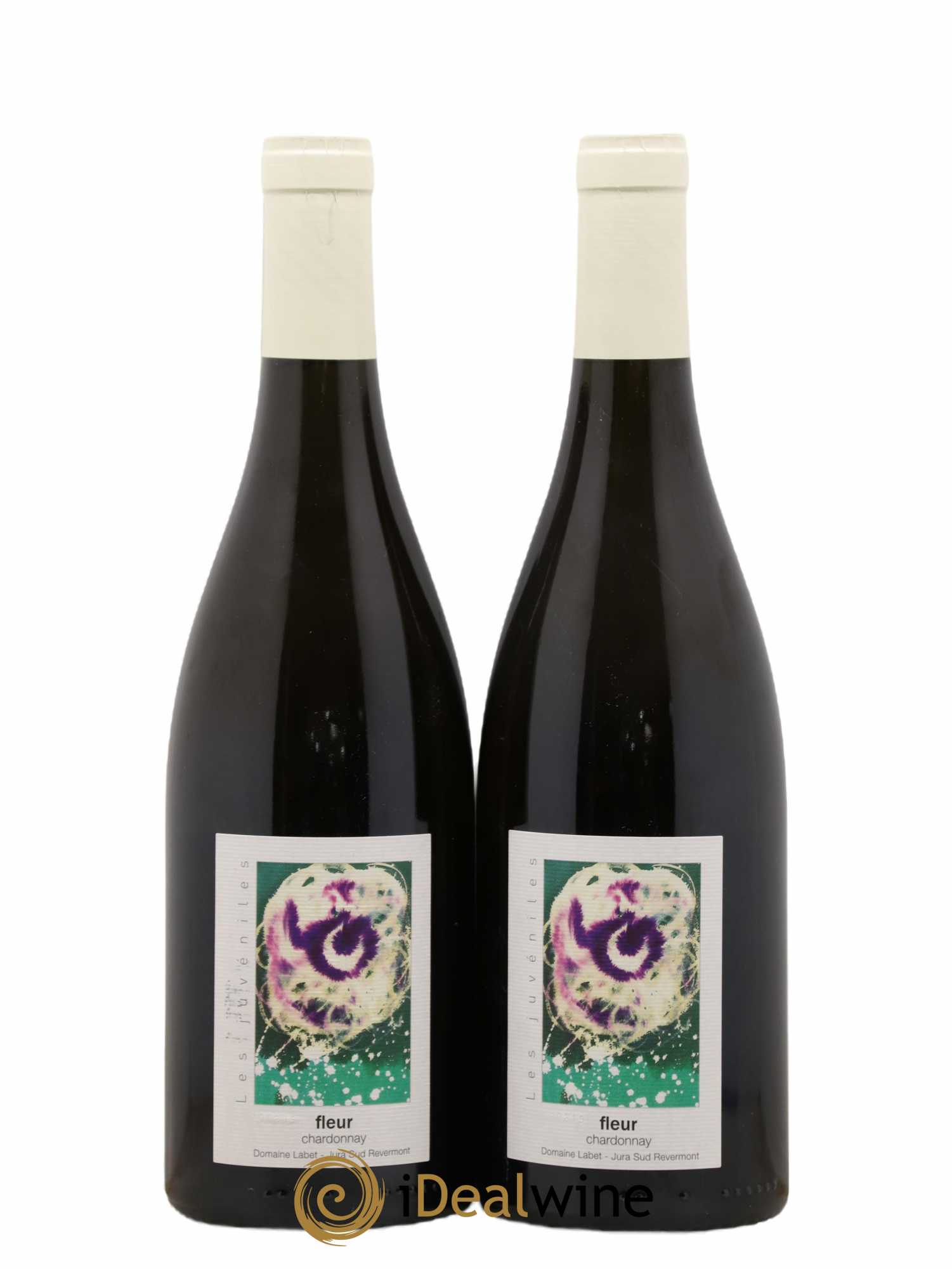 Côtes du Jura Chardonnay Fleur Romain - Julien - Charline Labet 2019 - Lot de 2 bouteilles - 0