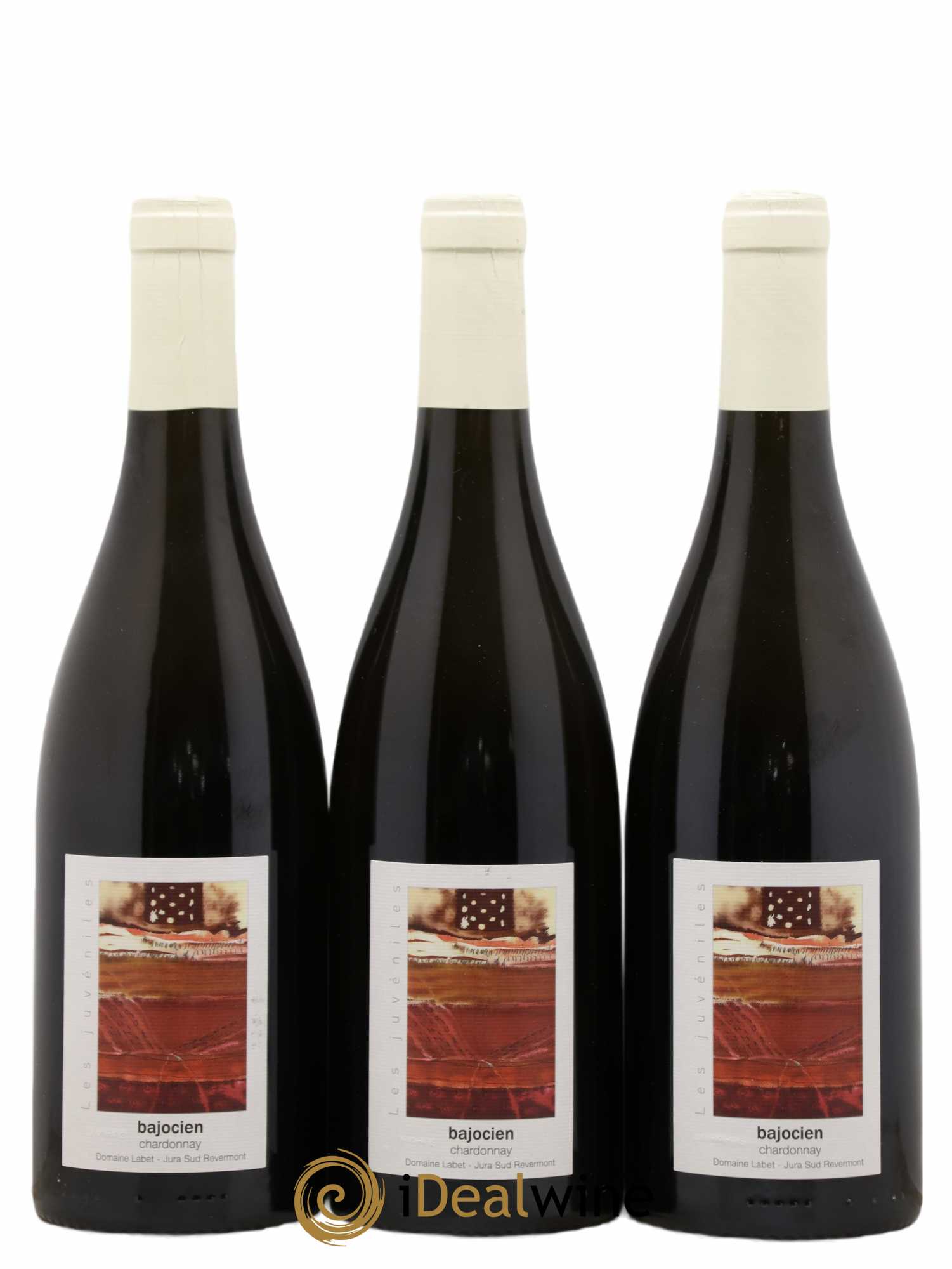 Côtes du Jura Chardonnay Bajocien Romain - Julien - Charline Labet 2019 - Lot de 3 bouteilles - 0