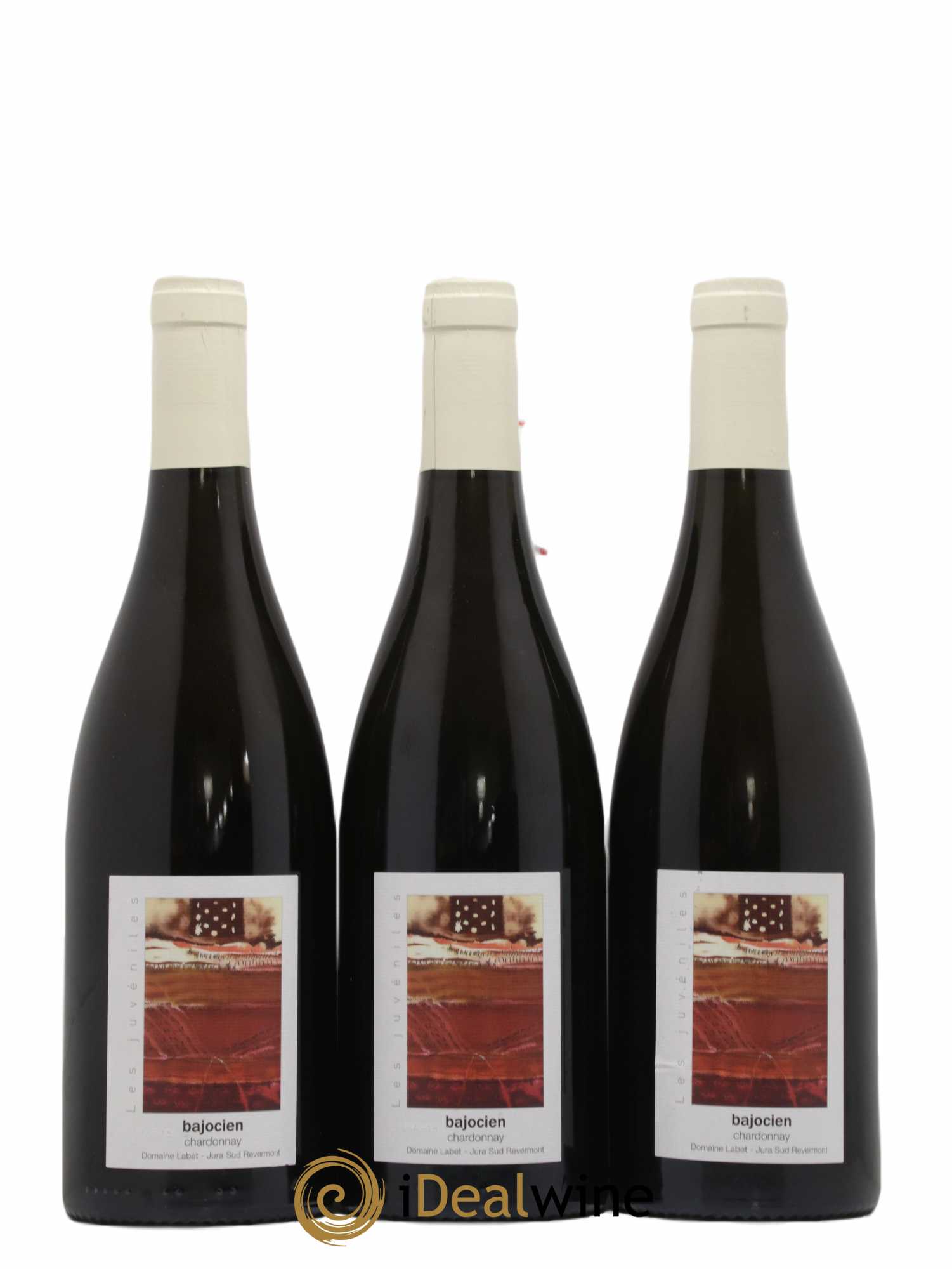 Côtes du Jura Chardonnay Bajocien Romain - Julien - Charline Labet 2019 - Lot de 3 bouteilles - 0