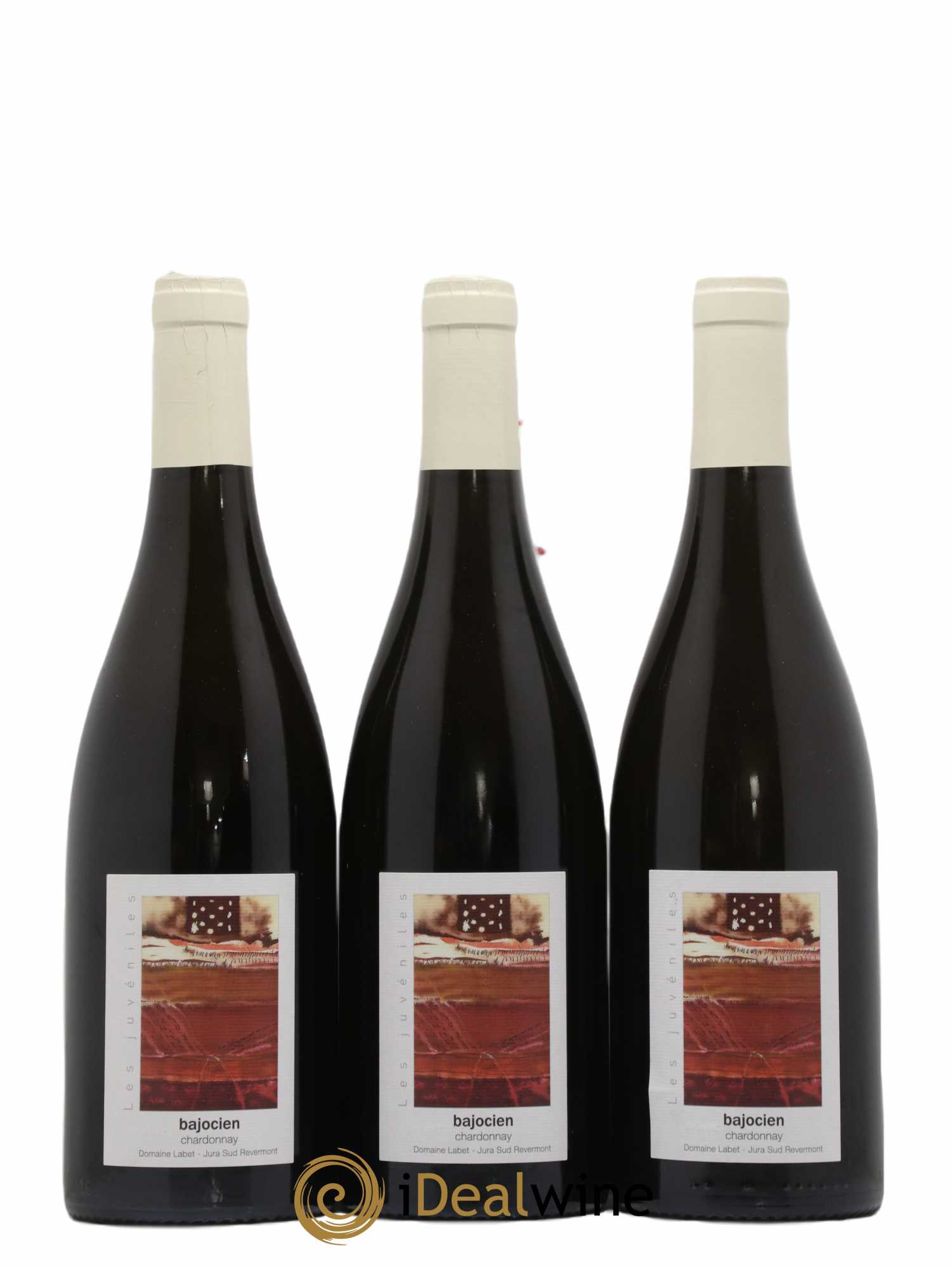 Côtes du Jura Chardonnay Bajocien Romain - Julien - Charline Labet 2019 - Lot de 3 bouteilles - 0