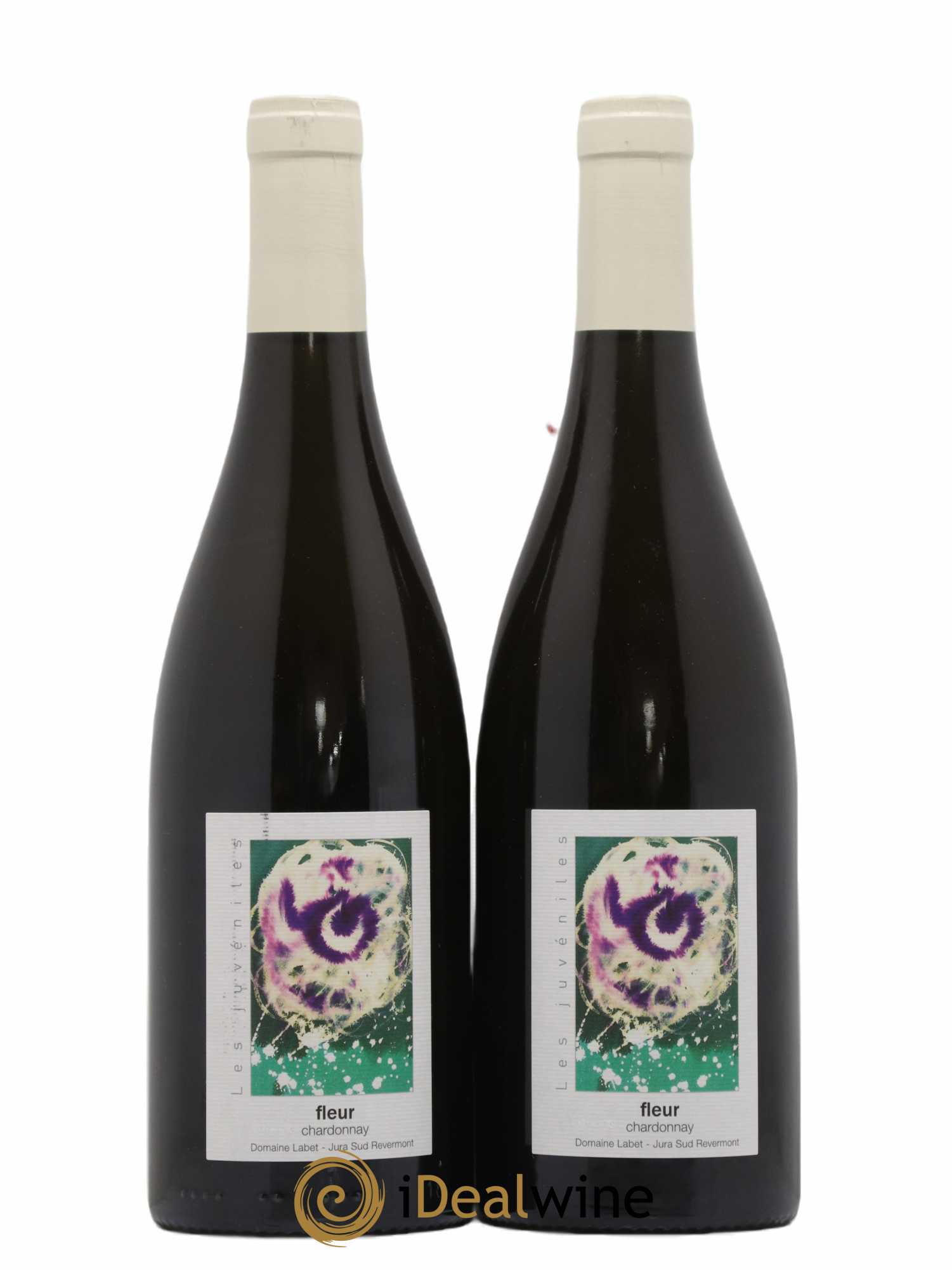 Côtes du Jura Chardonnay Fleur Romain - Julien - Charline Labet 2019 - Lot de 2 bouteilles - 0