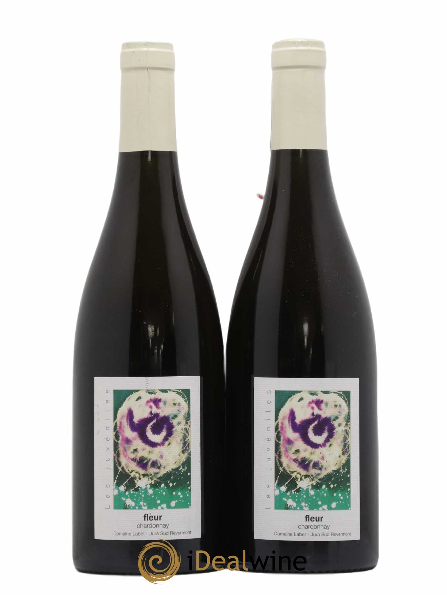 Côtes du Jura Chardonnay Fleur Romain - Julien - Charline Labet 2019 - Lot de 2 bouteilles - 0