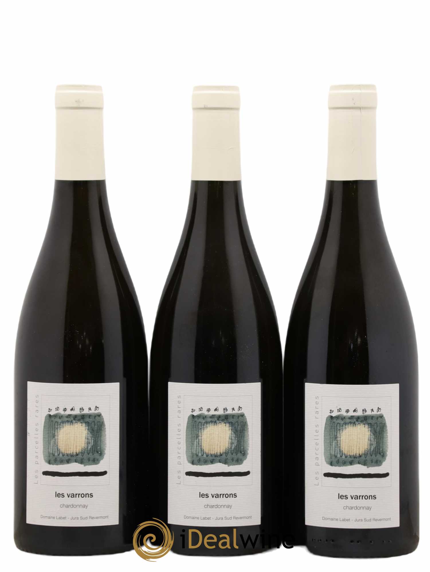 Côtes du Jura Chardonnay Les Varrons Romain - Julien - Charline Labet 2019 - Lot de 3 bouteilles - 0
