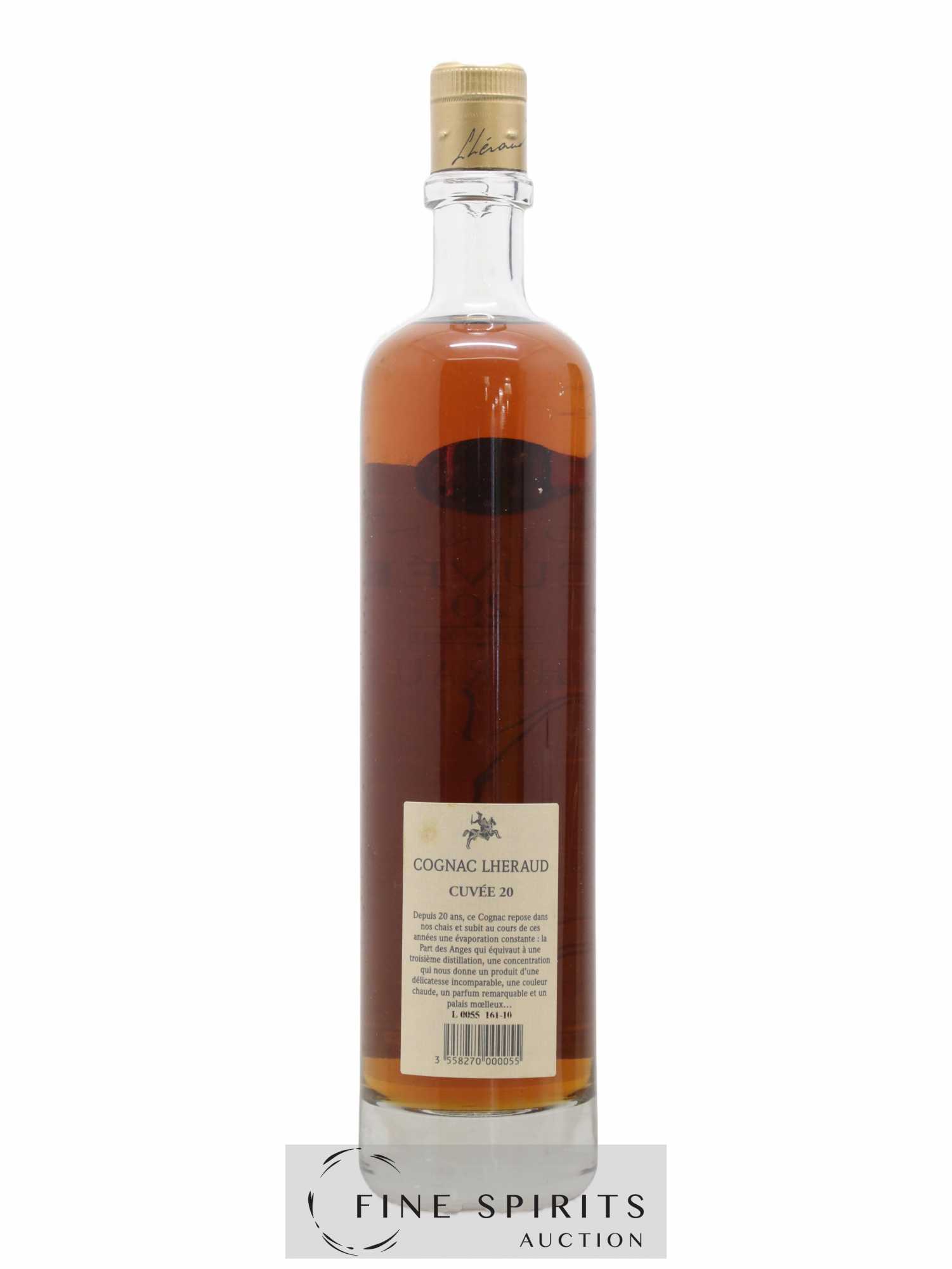 Guy Lheraud Of. Cuvée 20 Lot n°0346 - Lot de 1 bouteille - 2