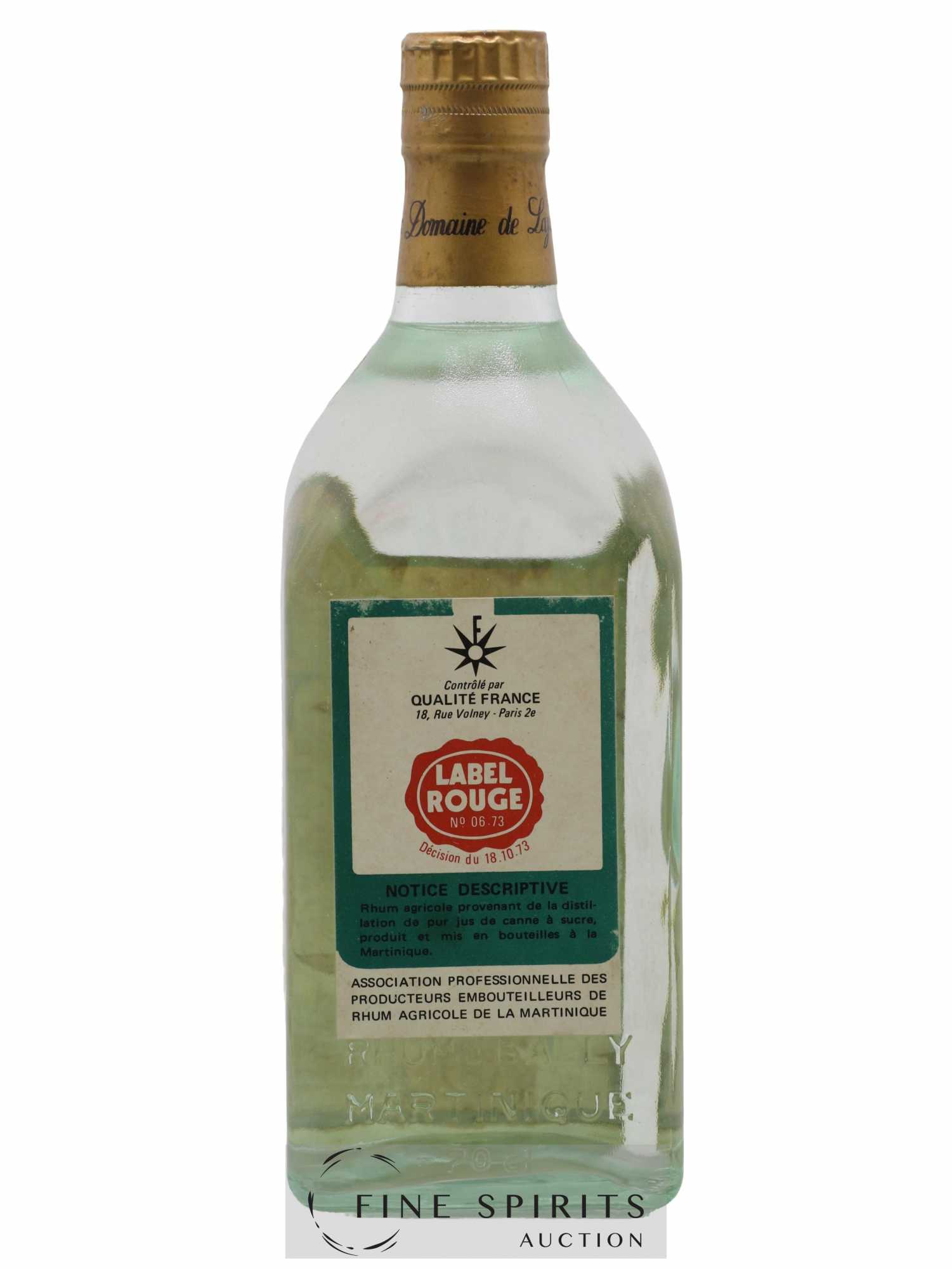 J. Bally Of. Plantations Lajus du Carbet Grappe Blanche - Lot of 1 bottle - 1