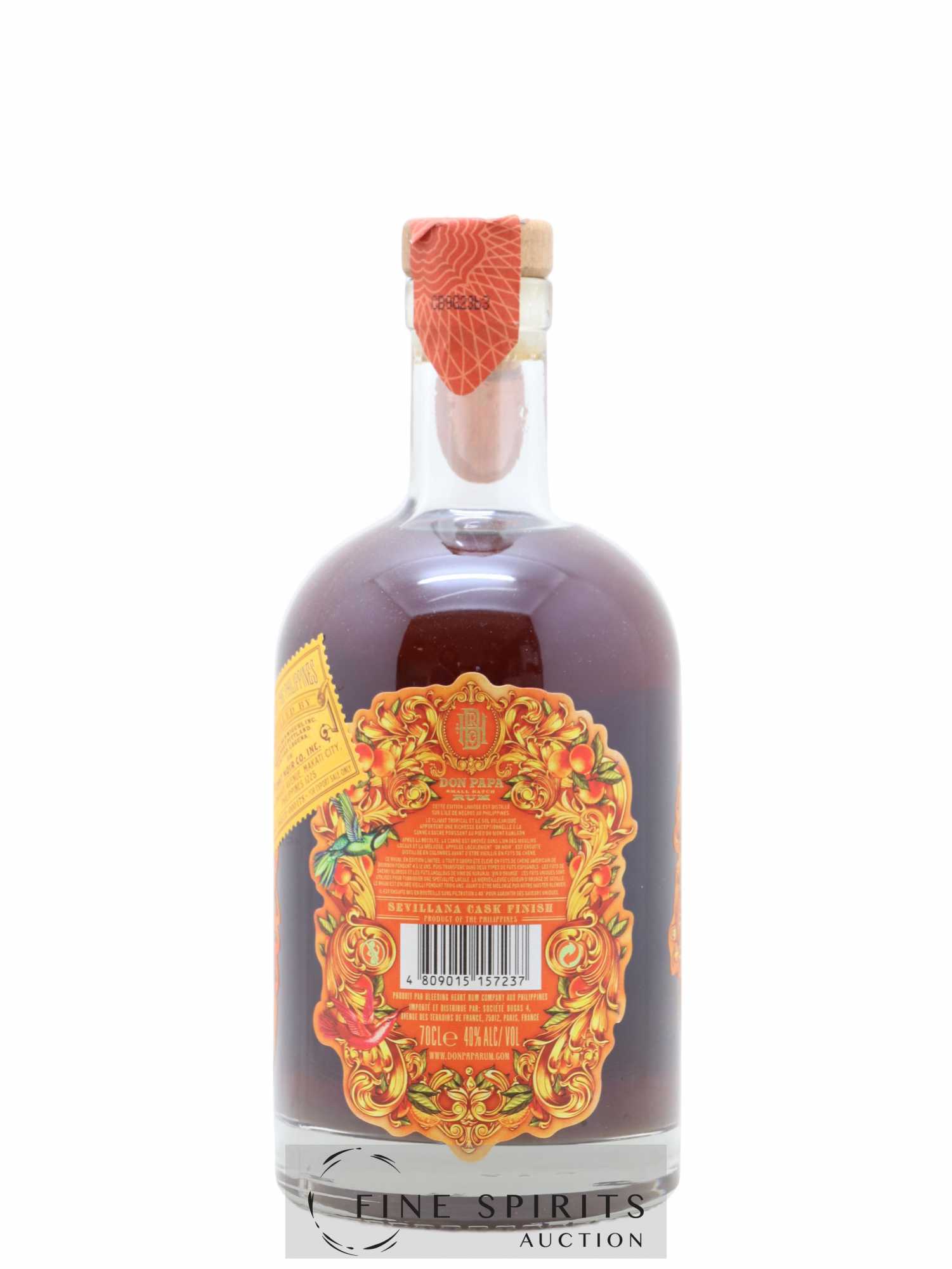 Don Papa Of. Sevillana Cask Finish Small Batch - Posten von 1 Flasche - 1
