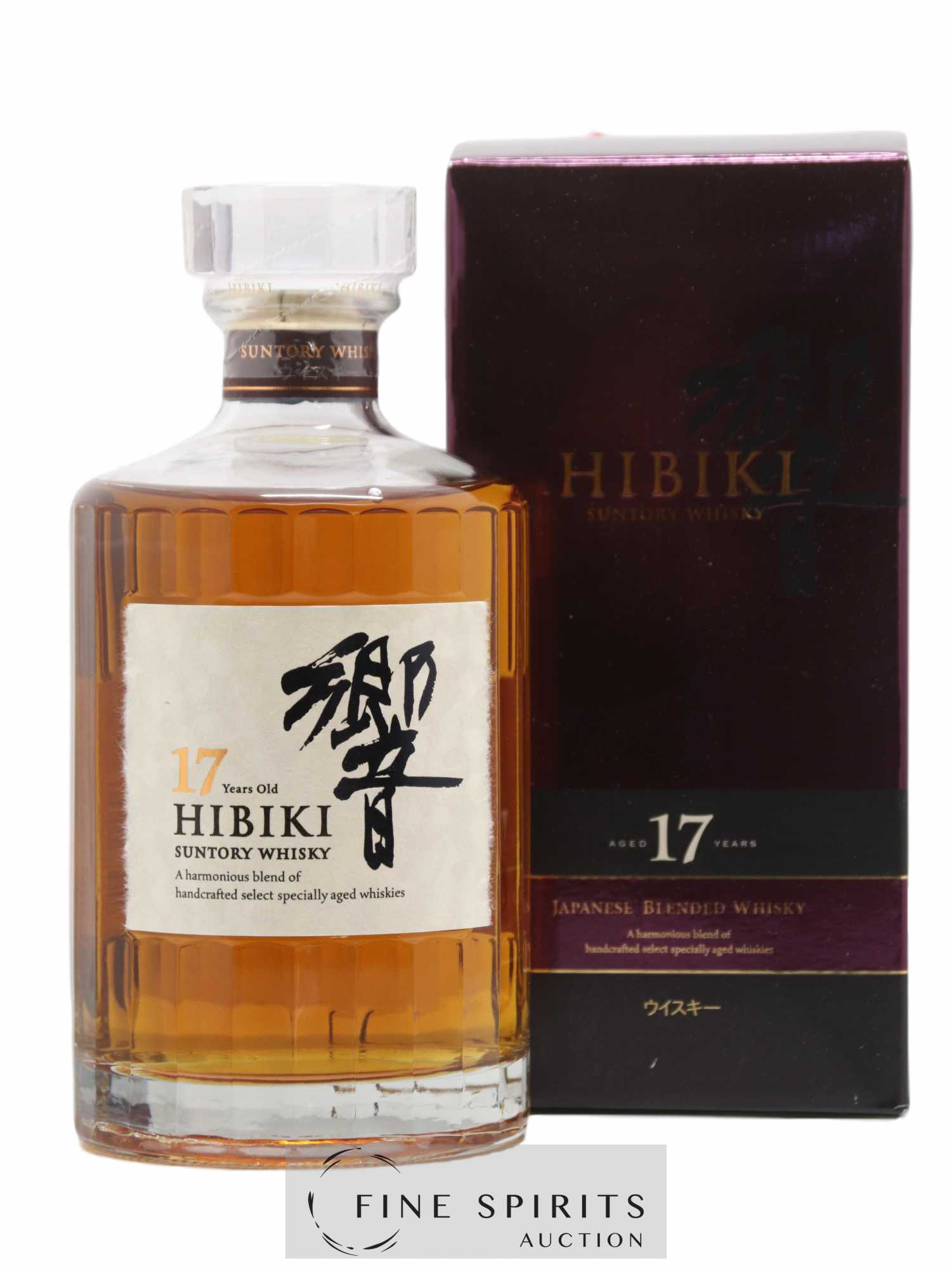 Hibiki 17 years Of. Suntory - Lot de 1 bouteille - 0
