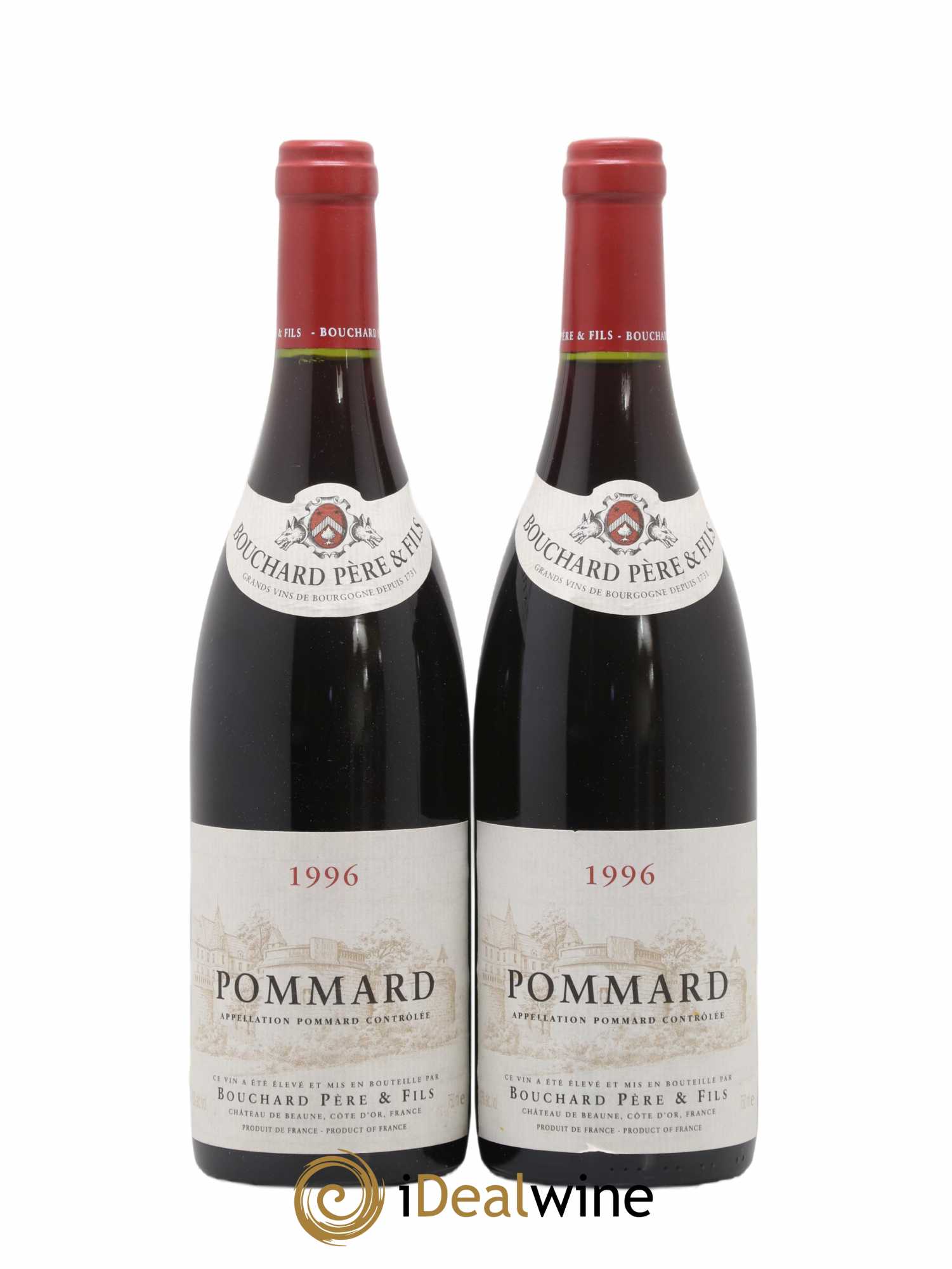 Pommard Bouchard Père & Fils 1996 - Lot de 2 bouteilles - 0