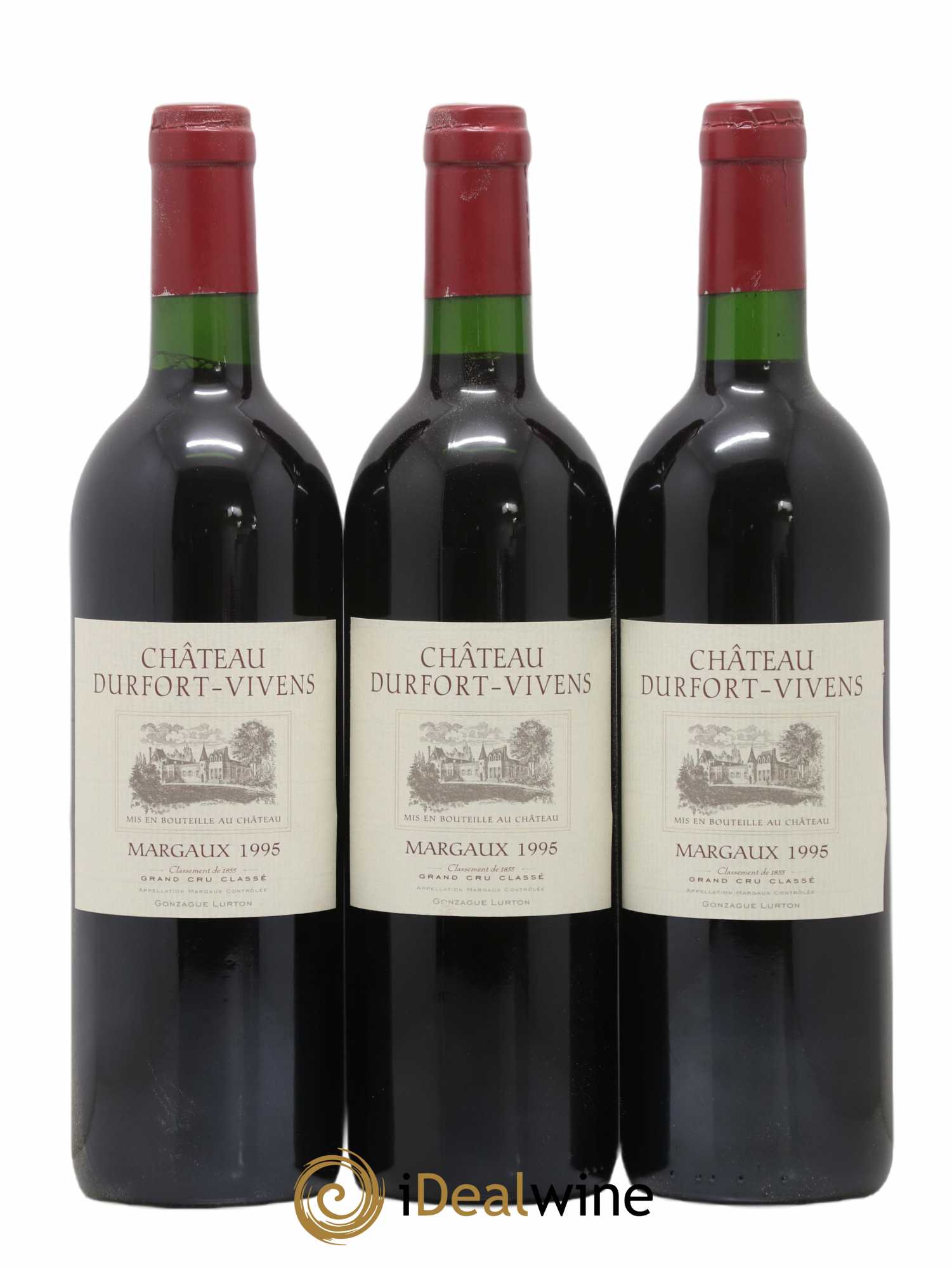 Château Durfort Vivens 2ème Grand Cru Classé 1995 - Lotto di 12 bottiglie - 1