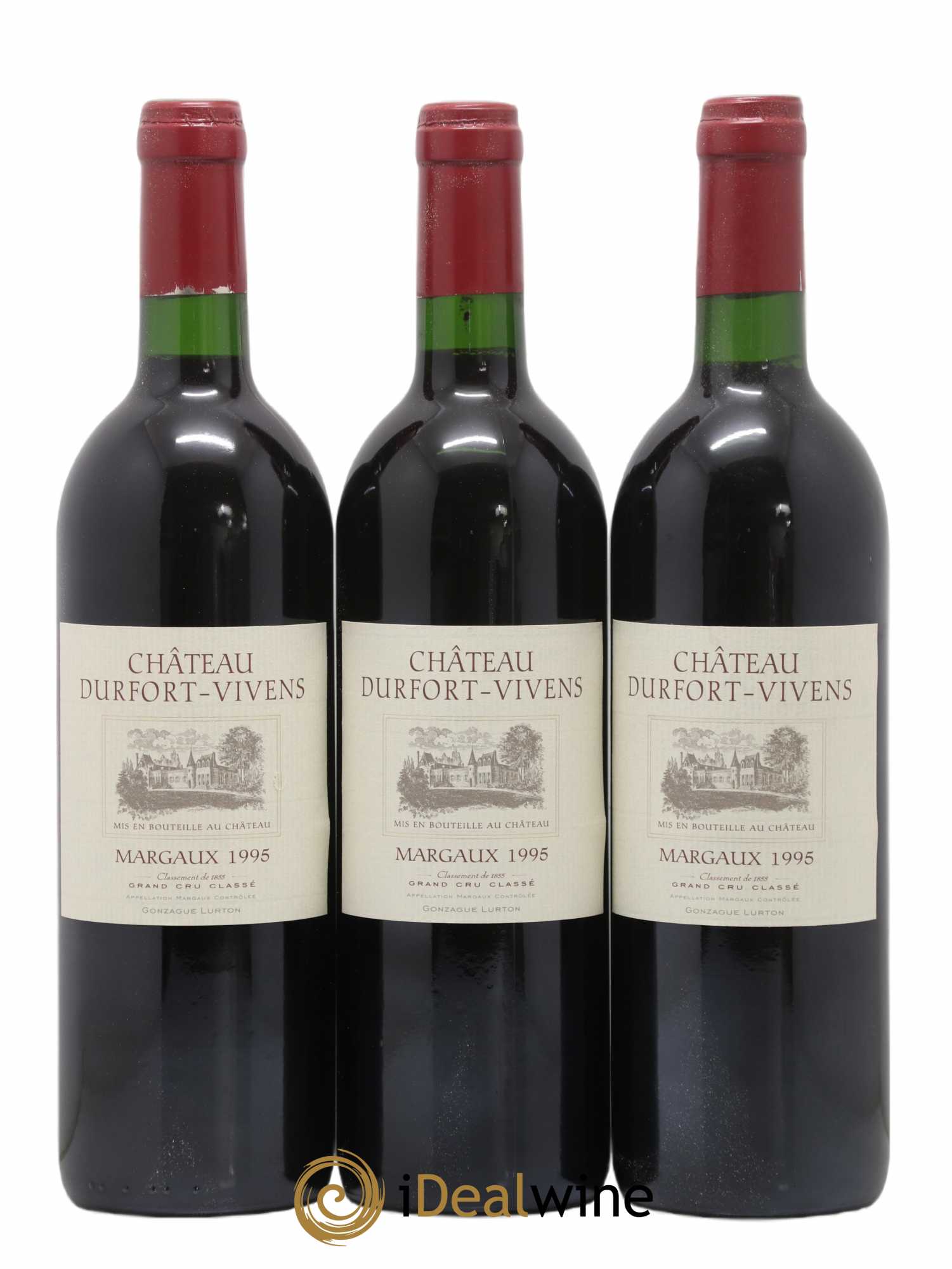 Château Durfort Vivens 2ème Grand Cru Classé 1995 - Lotto di 12 bottiglie - 2
