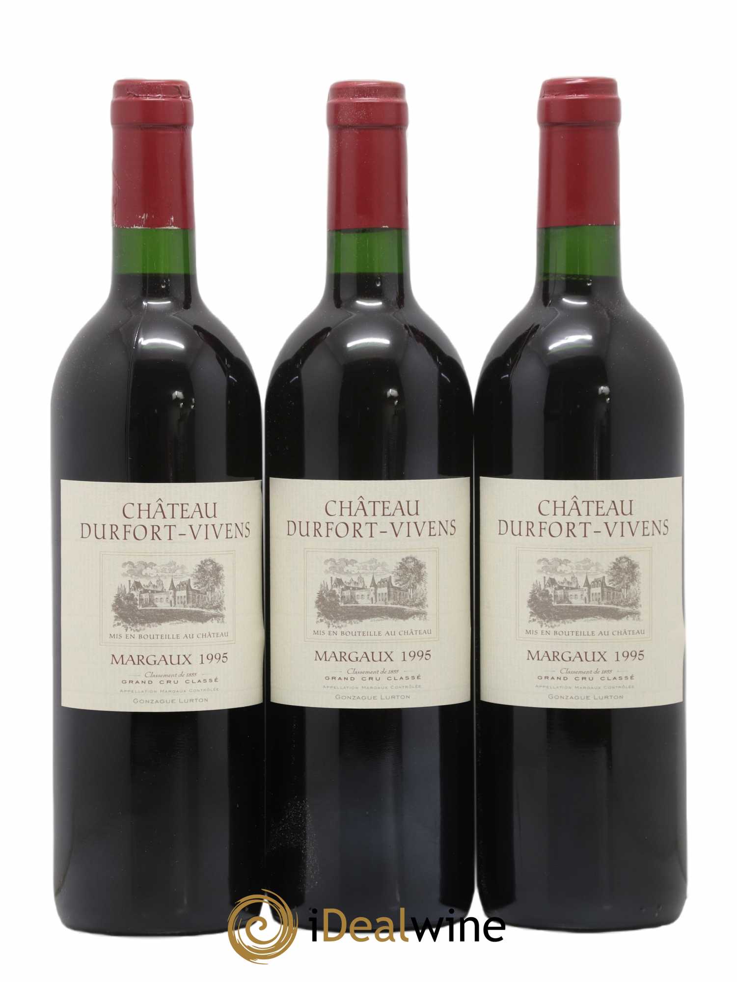 Château Durfort Vivens 2ème Grand Cru Classé 1995 - Lotto di 12 bottiglie - 3