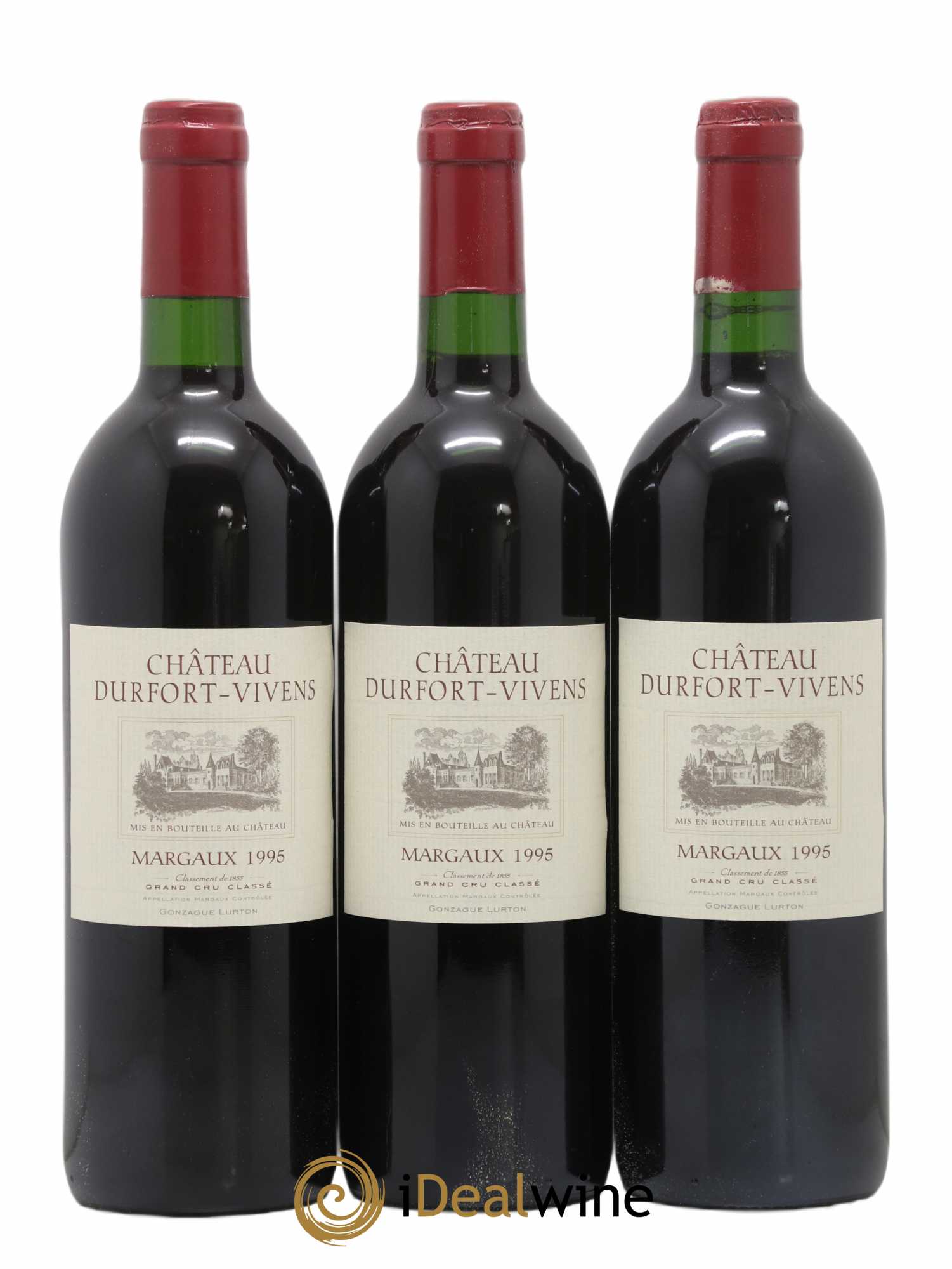 Château Durfort Vivens 2ème Grand Cru Classé 1995 - Lotto di 12 bottiglie - 4