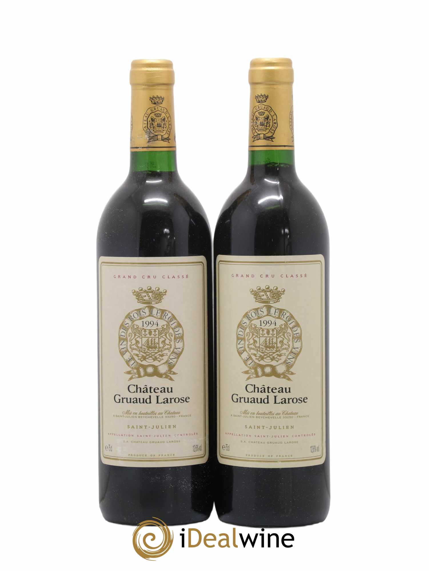Château Gruaud Larose 2ème Grand Cru Classé 1994 - Lot de 2 bouteilles - 0