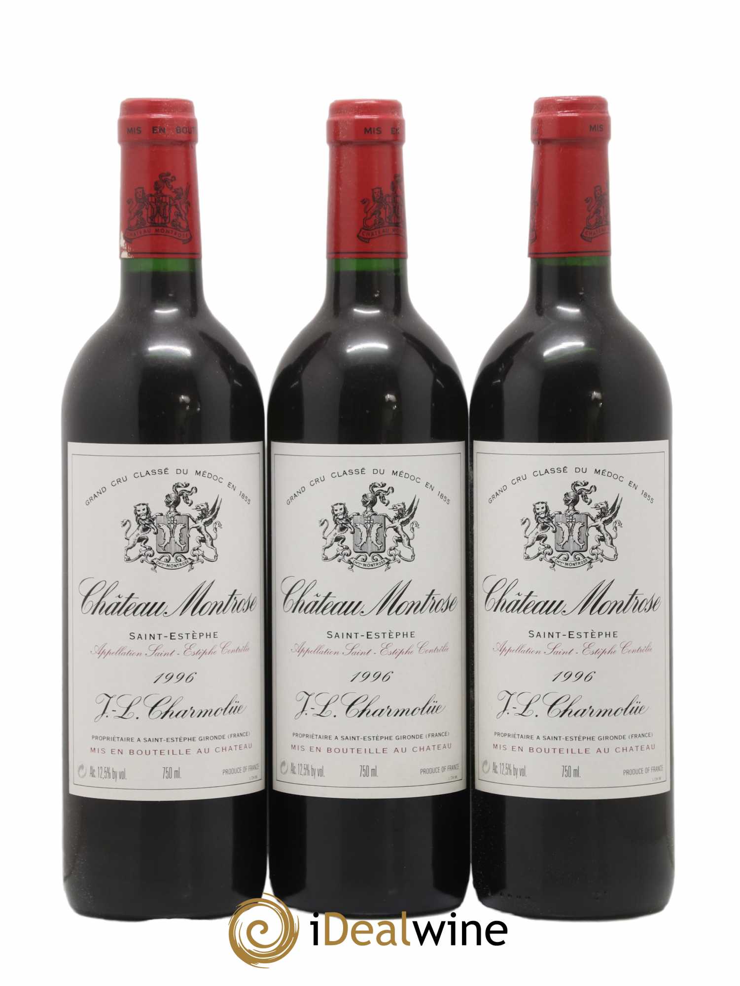 Château Montrose 2ème Grand Cru Classé 1996 - Lot de 12 bouteilles - 2