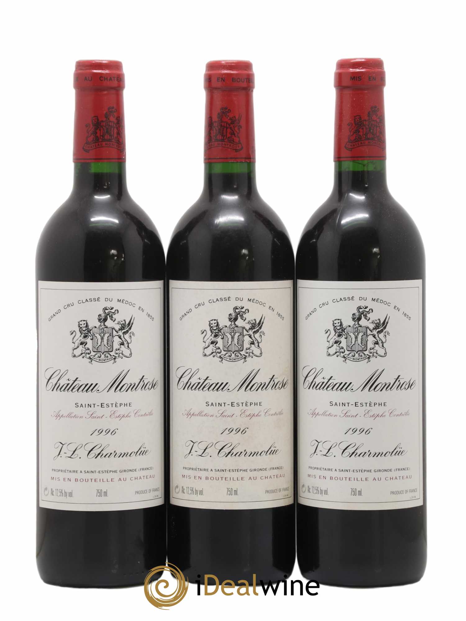 Château Montrose 2ème Grand Cru Classé 1996 - Lot de 12 bouteilles - 3