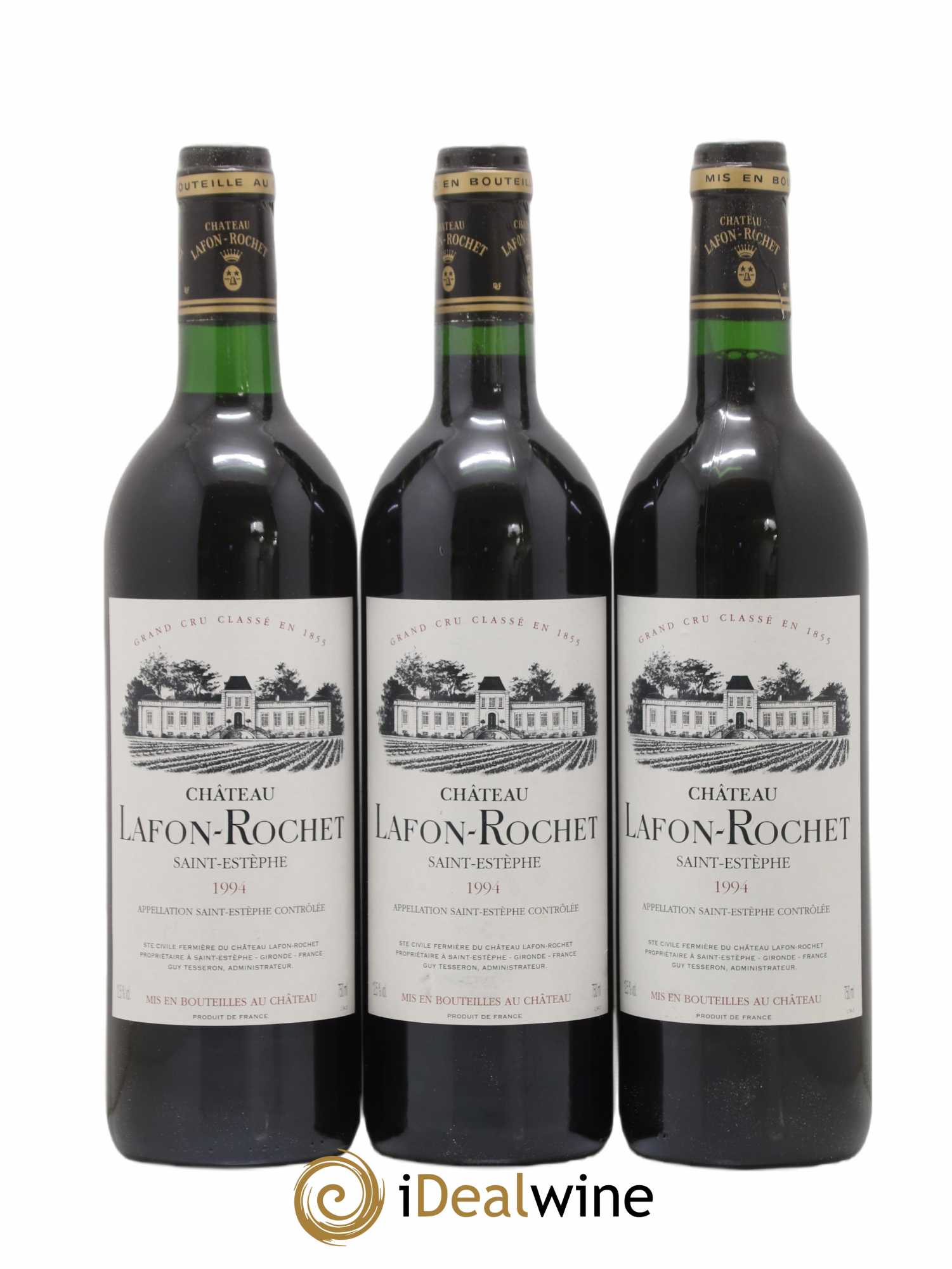 Château Lafon Rochet 4ème Grand Cru Classé 1994 - Lot de 12 bouteilles - 1