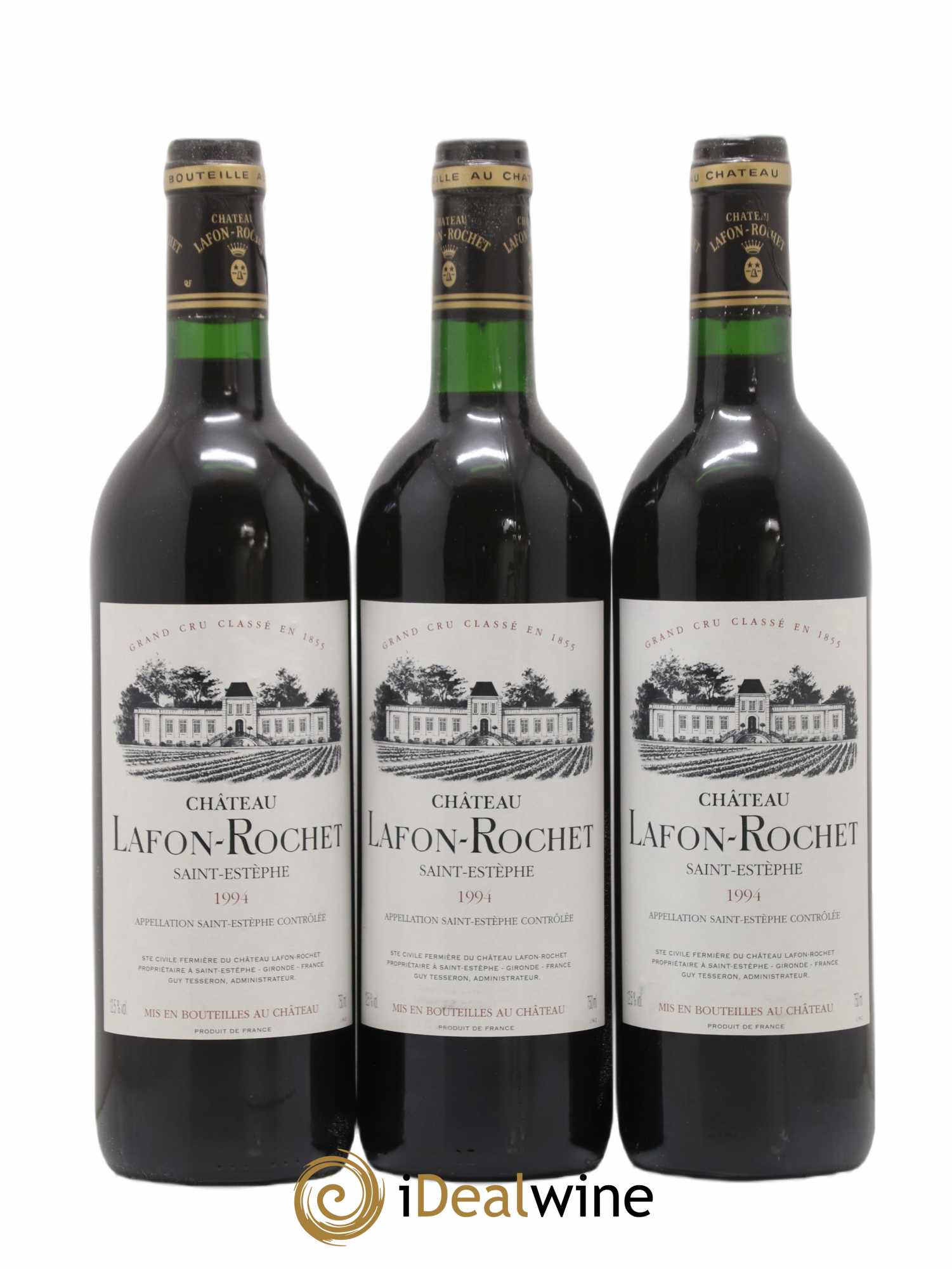 Château Lafon Rochet 4ème Grand Cru Classé 1994 - Lot de 12 bouteilles - 4