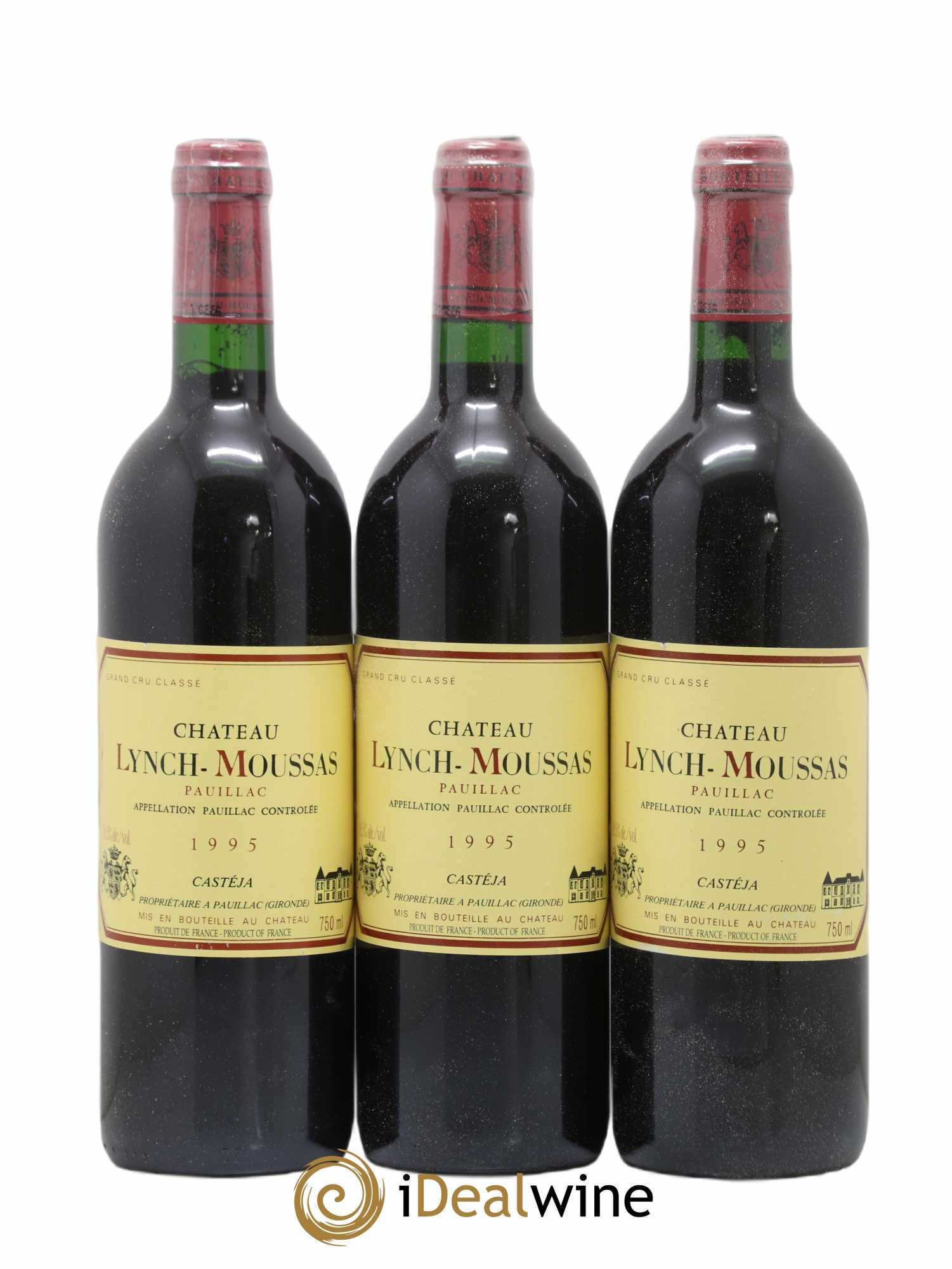 Château Lynch Moussas 5ème Grand Cru Classé 1995 - Lot de 12 bouteilles - 2