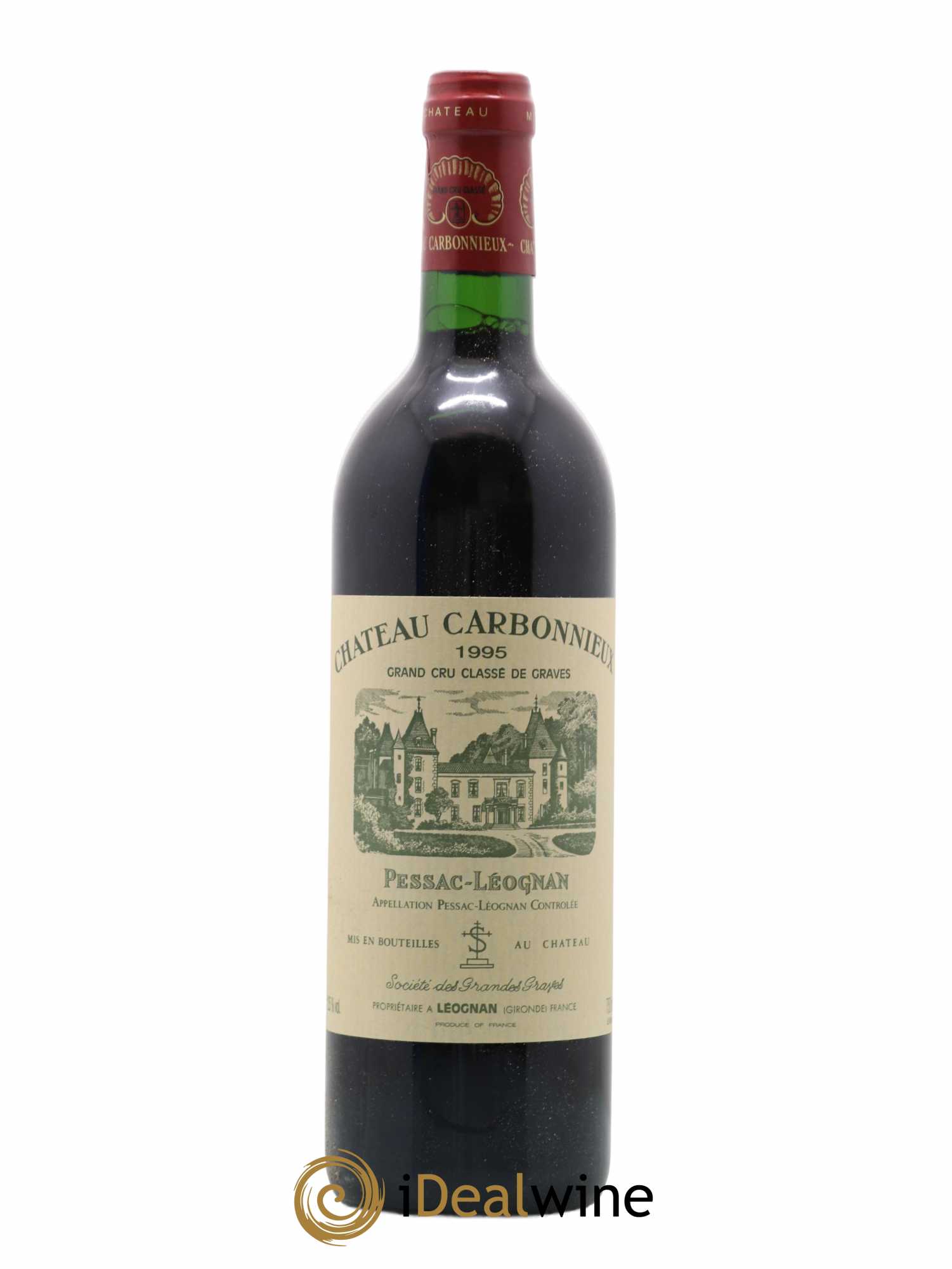 Château Carbonnieux Cru Classé de Graves 1995 - Lot de 1 bouteille - 0