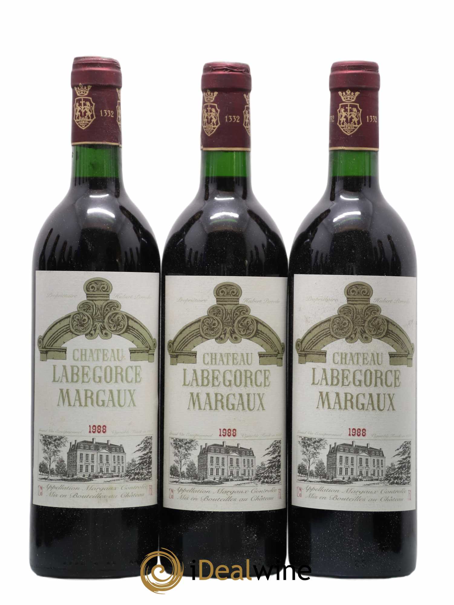 Château Labegorce Cru Bourgeois 1988 - Lot de 12 bouteilles - 1