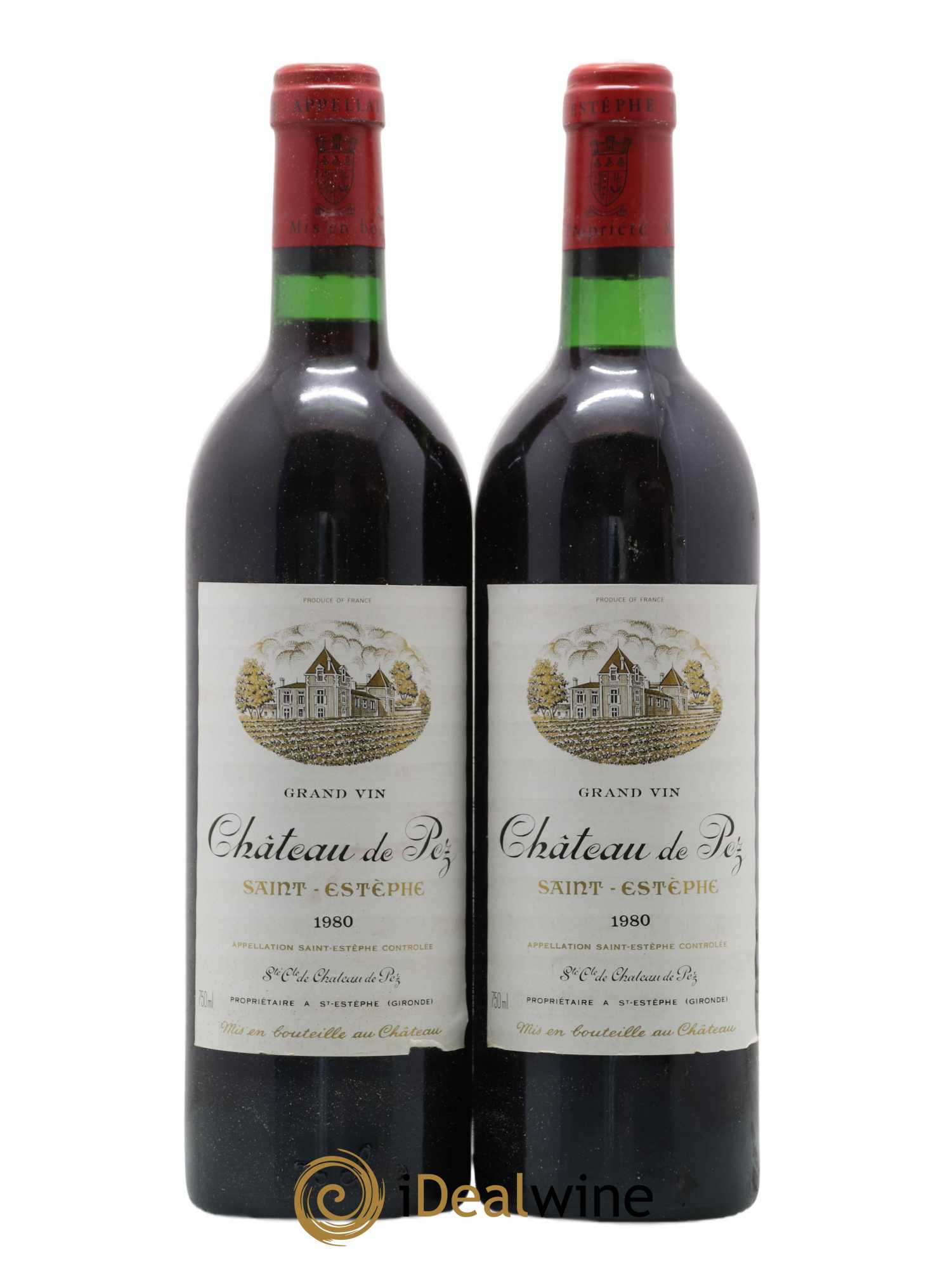 Château de Pez 1980 - Lot de 2 bouteilles - 0