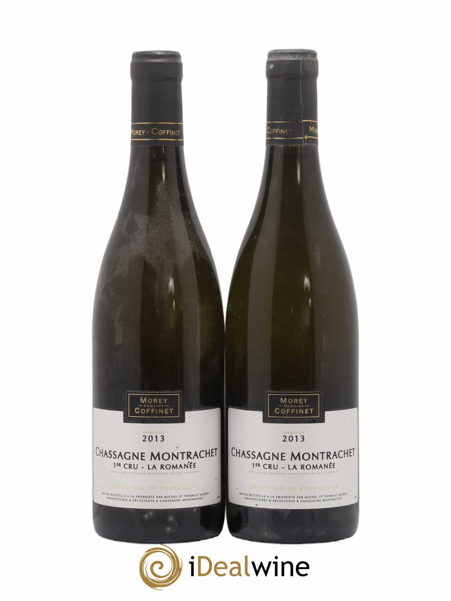 Chassagne-Montrachet 1er Cru La Romanée Morey-Coffinet (Domaine) 2013 - Lot de 2 bouteilles - 0